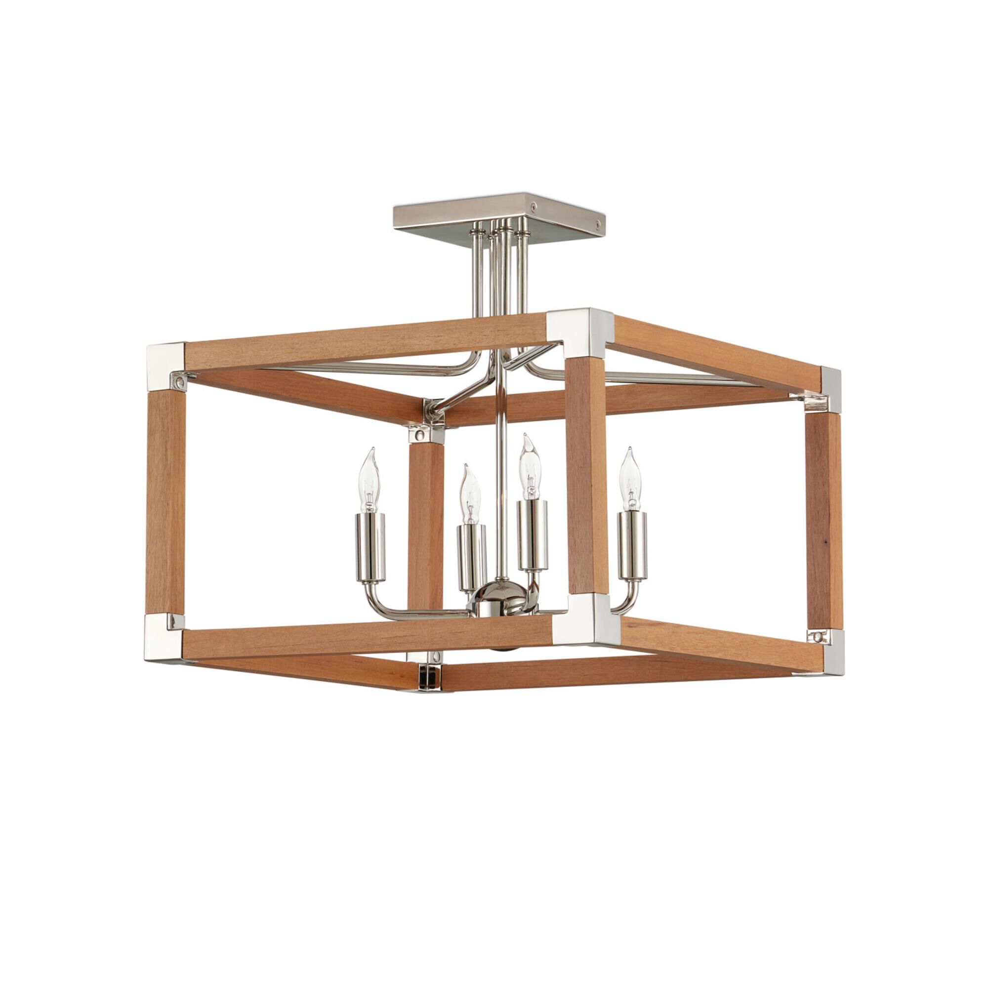 Boyd 16 Inch Semi Flush Mount,
