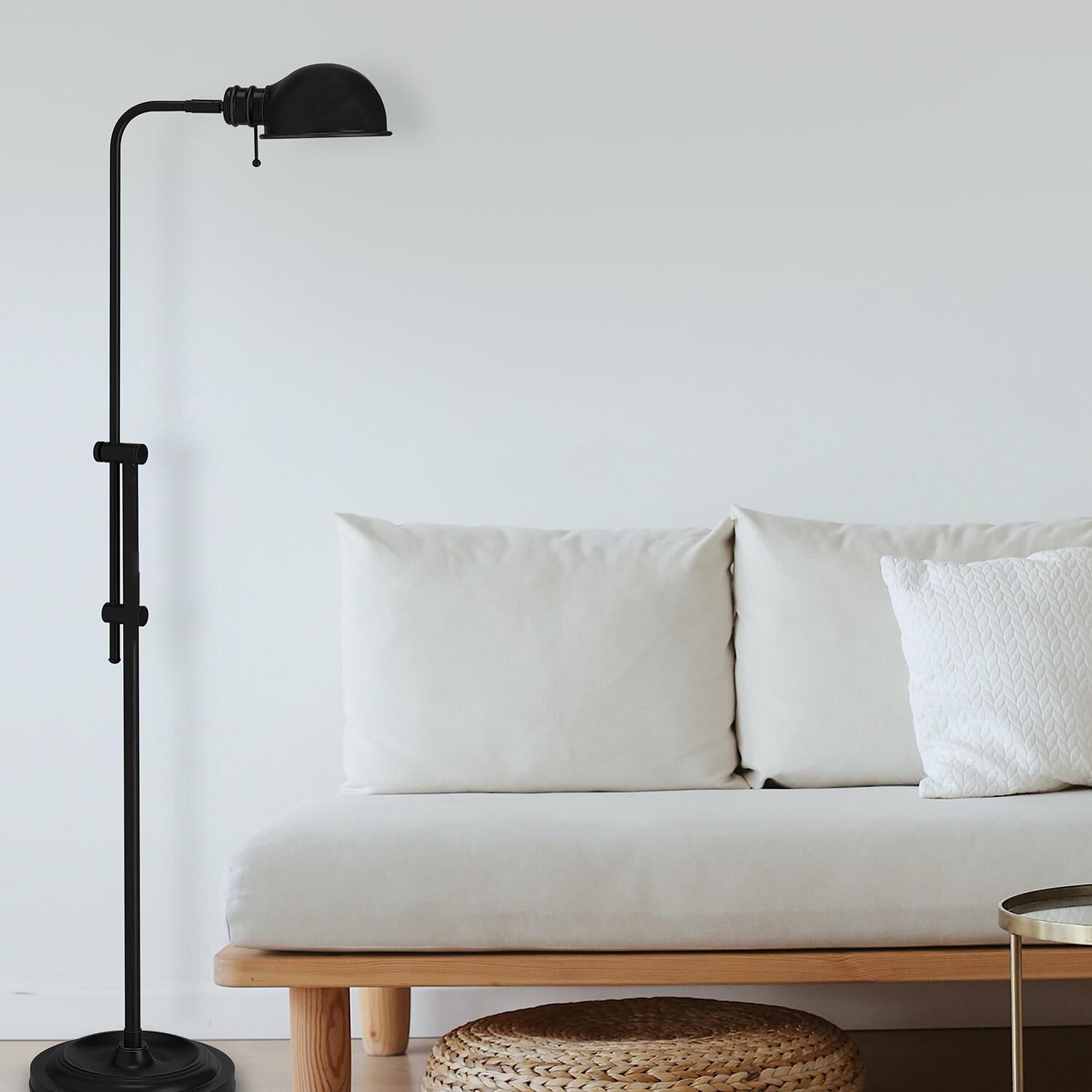 Fedora 40 Inch Reading Lamp by Dainolite