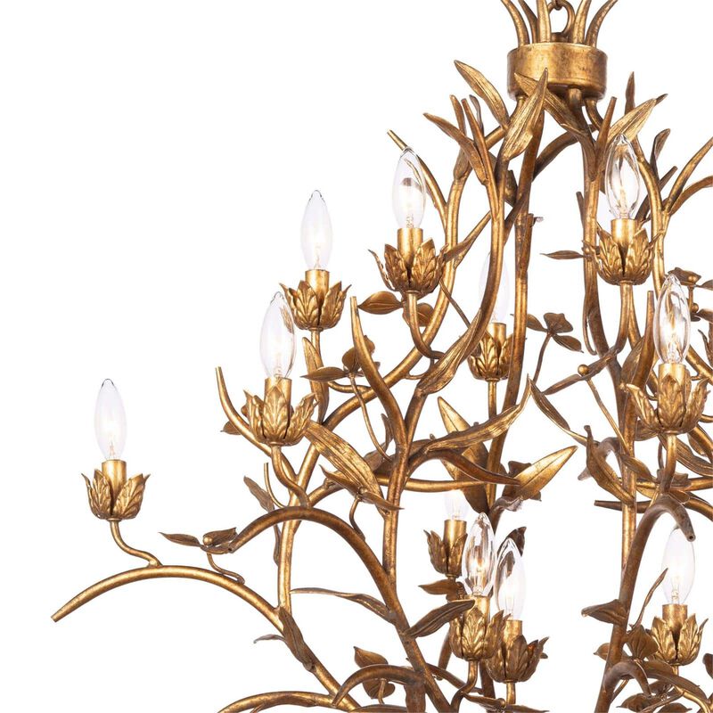 Trillium Medium Chandelier by Regina Andrew