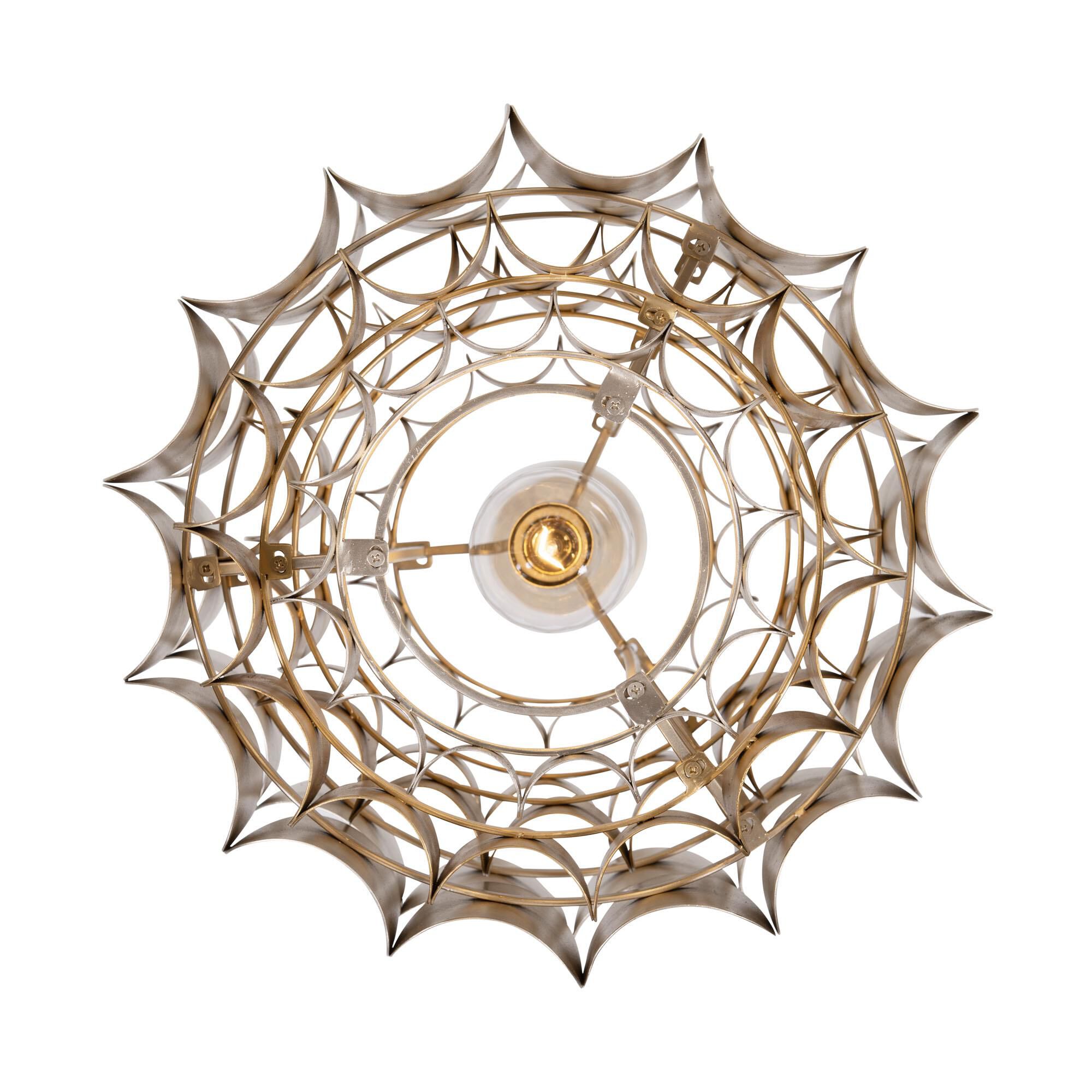 Shown in Antique Gold finish