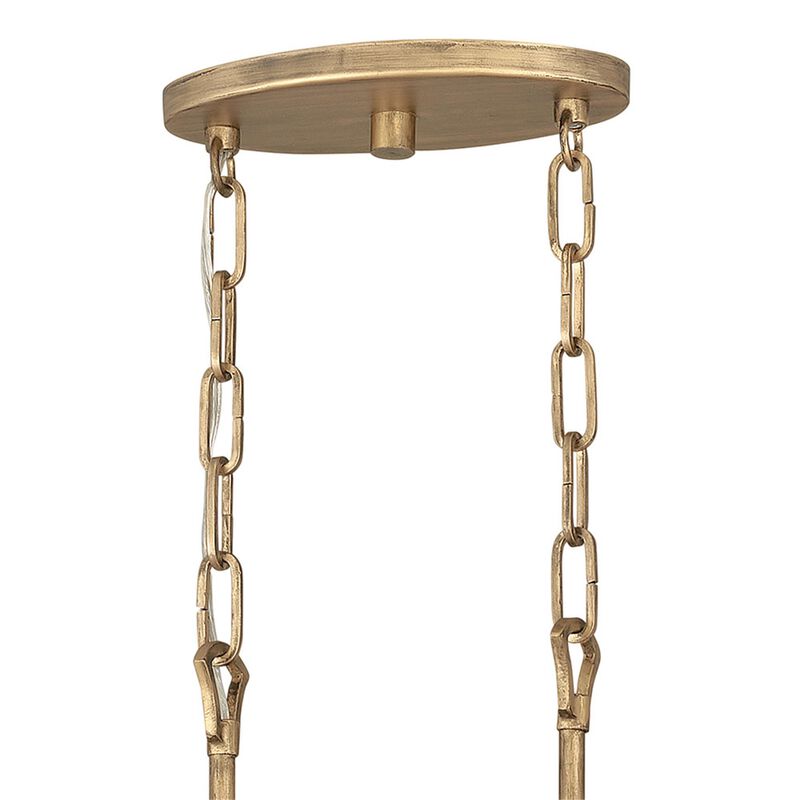 Carter Small Linear Chandelier by Hinkley