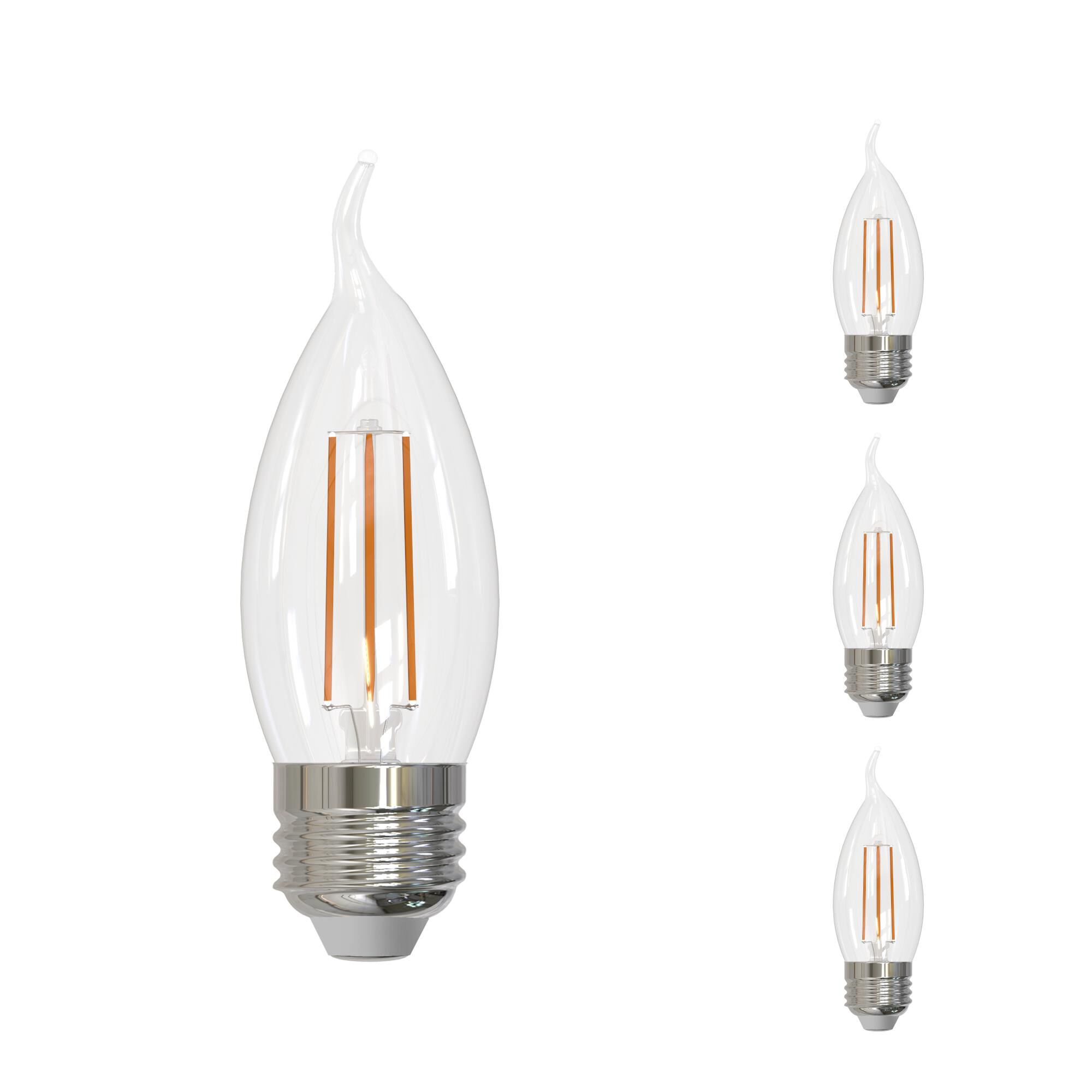 Dimmable 4.5 Watt 3000K CA10 LED Light Bulb by Bulbrite