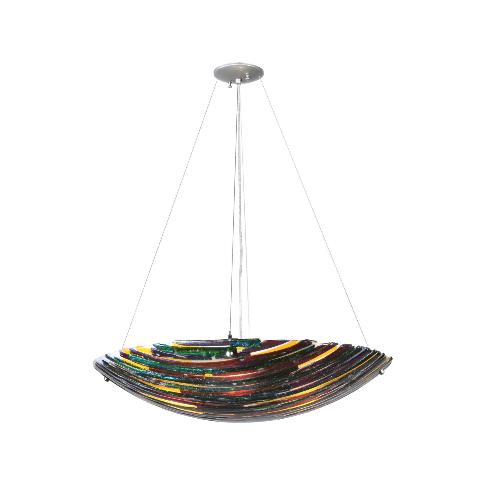 Penna Di Pavone 30 Inch Large Pendant by Meyda Lighting