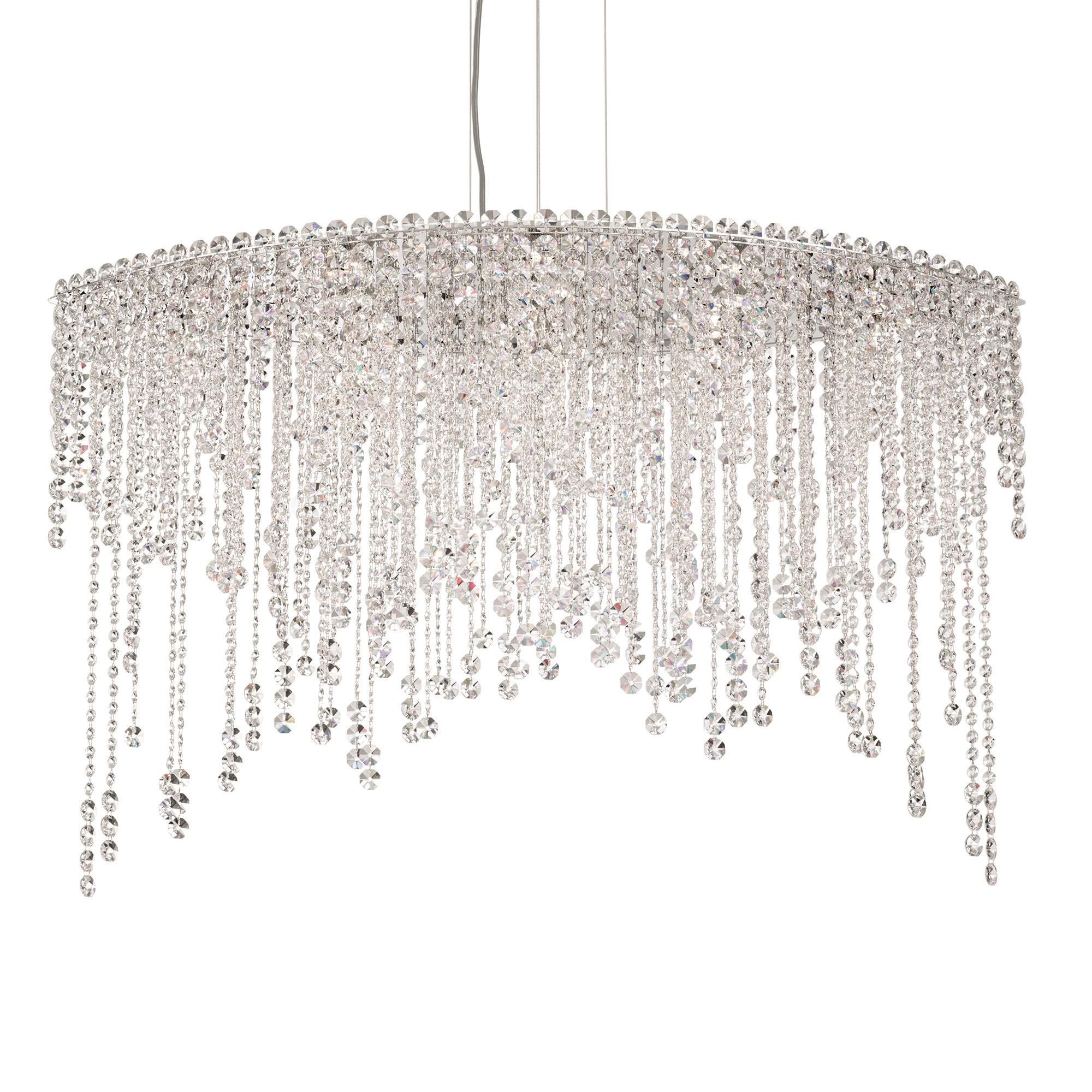 Chantant 43 Inch Linear Suspension Light by Schonbek