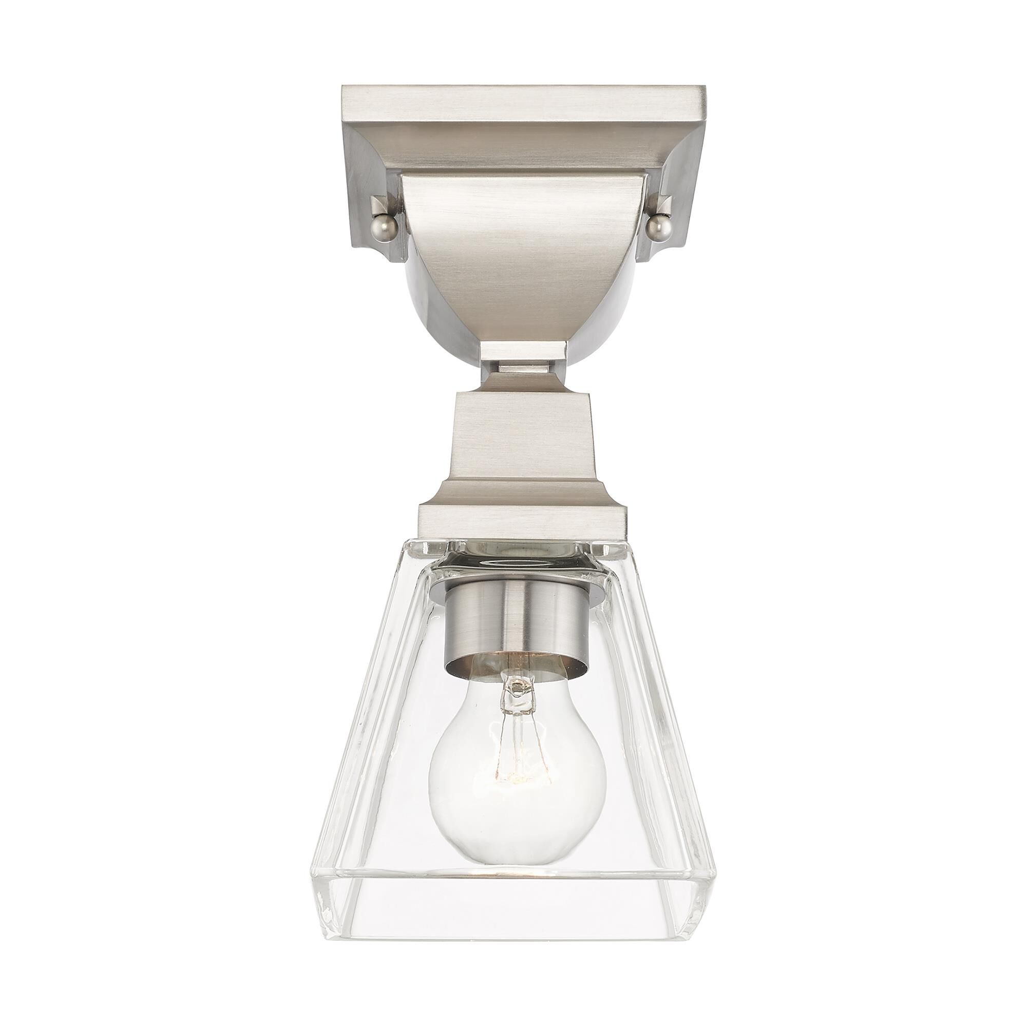 Mission 5 Inch 1 Light Flush Mount by Livex Lighting
