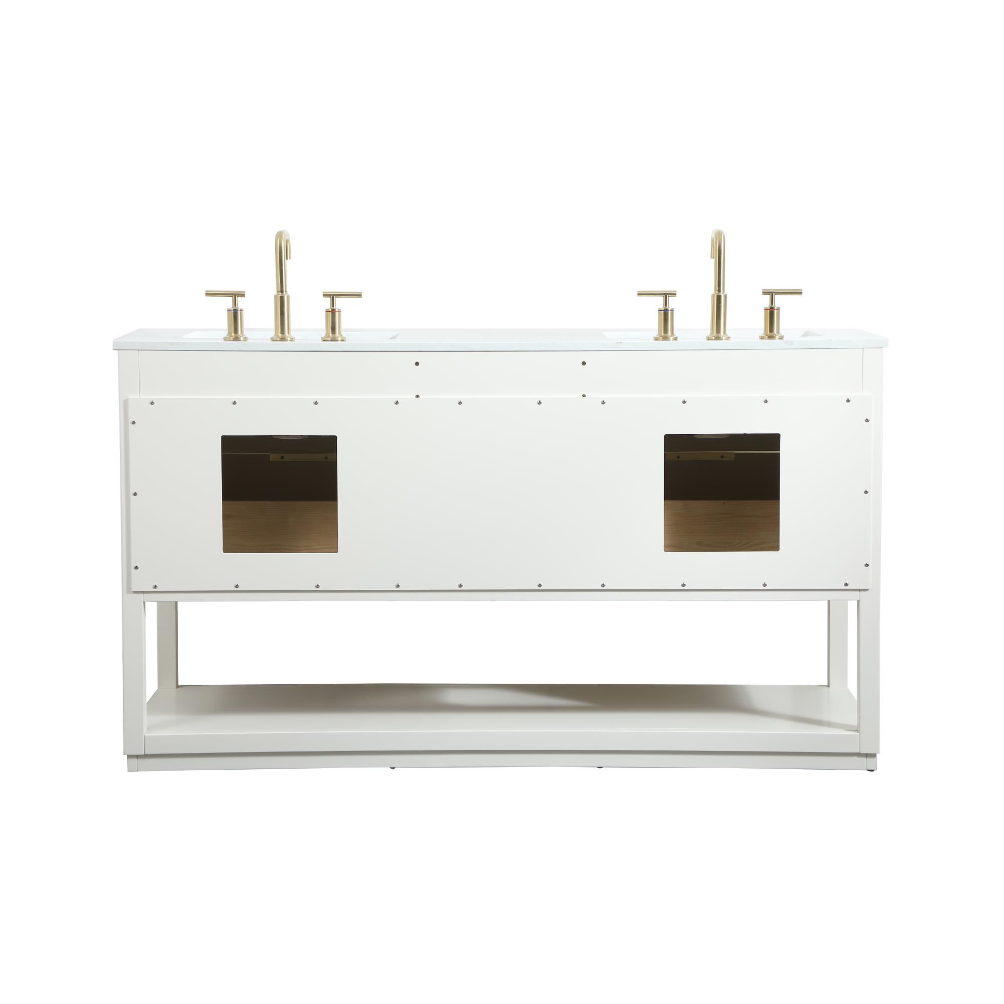 Shown in White finish