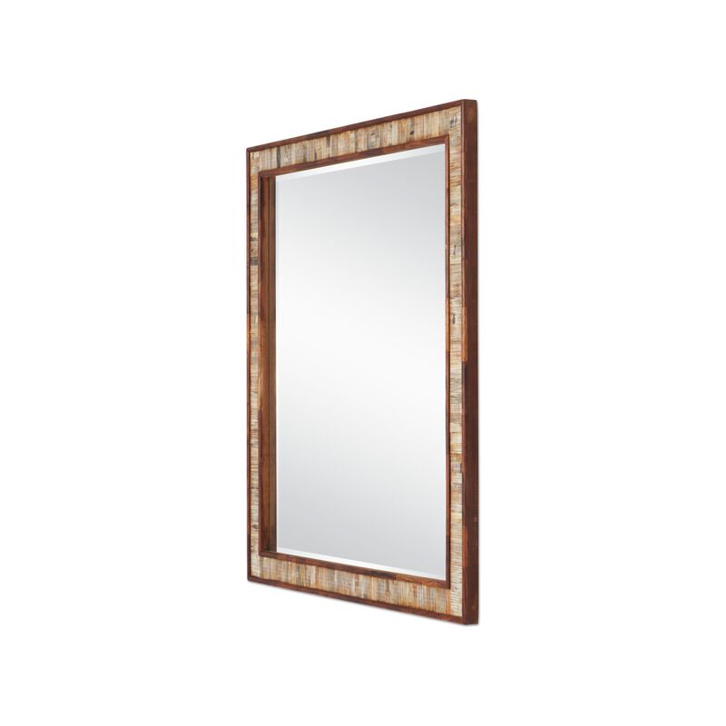 Hyson Large Square Mirror Decorative Mirrors by Currey and Company