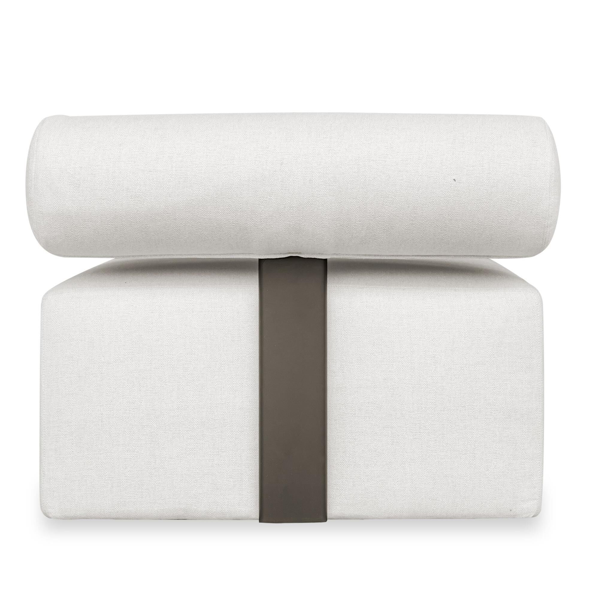 Bolster Back 36 Inch Loveseat by Uttermost