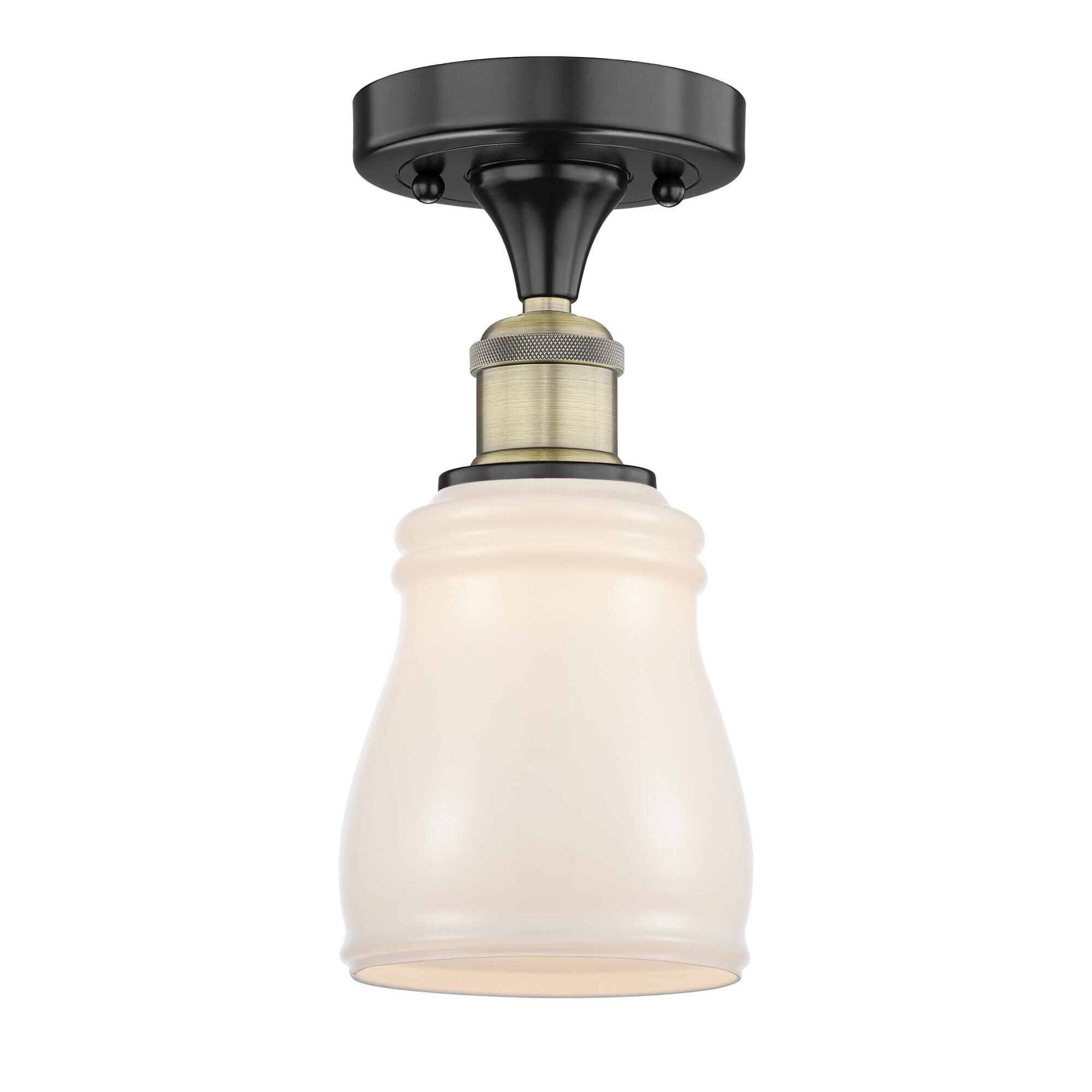 Bruno Marashlian Ellery 4 Inch 1 Light Semi Flush Mount by Innovations Lighting