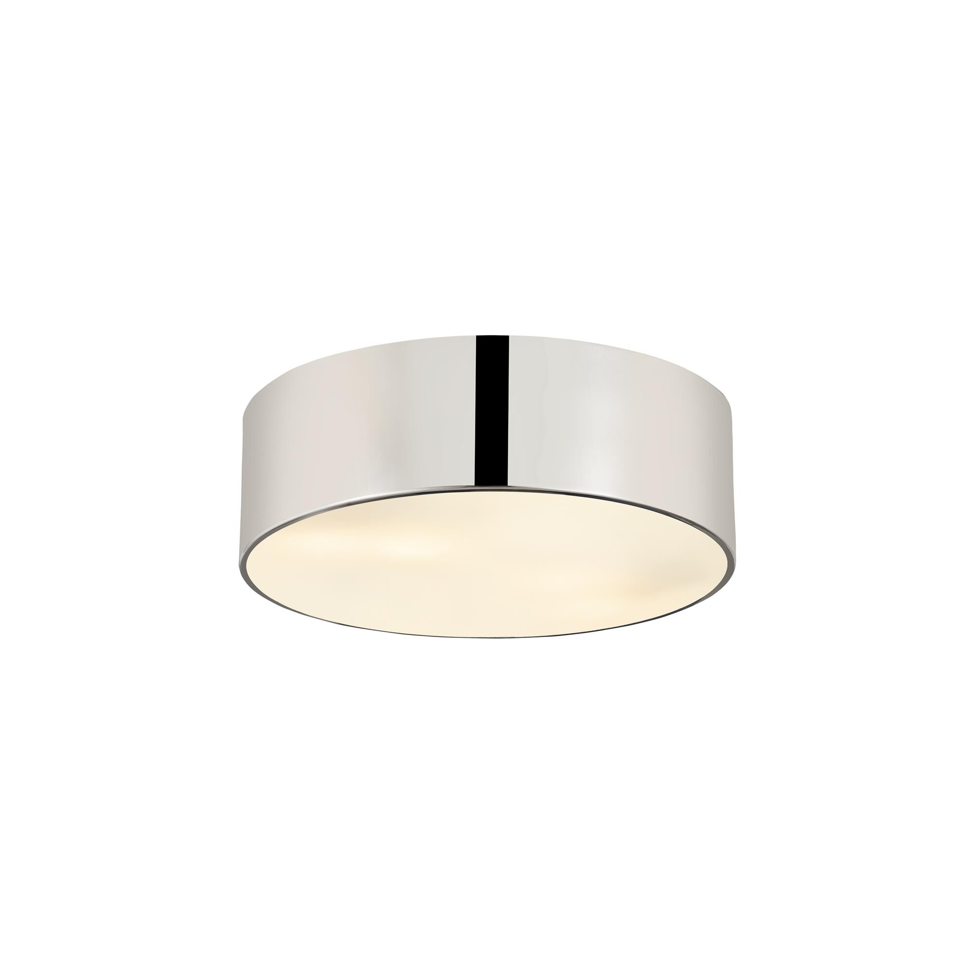 Shown in Chrome finish and Steel glass and Steel shade