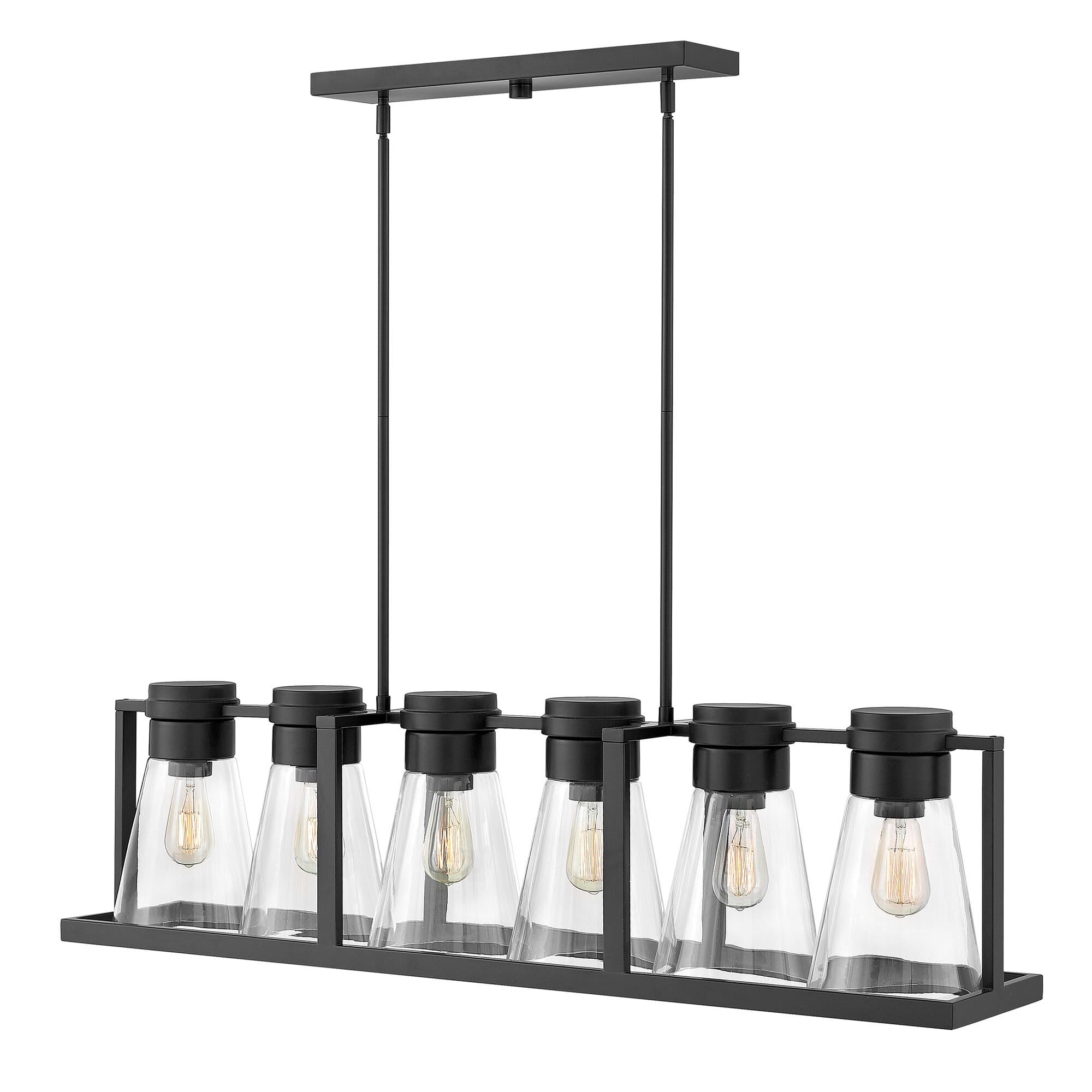 Refinery Medium Linear Chandelier,