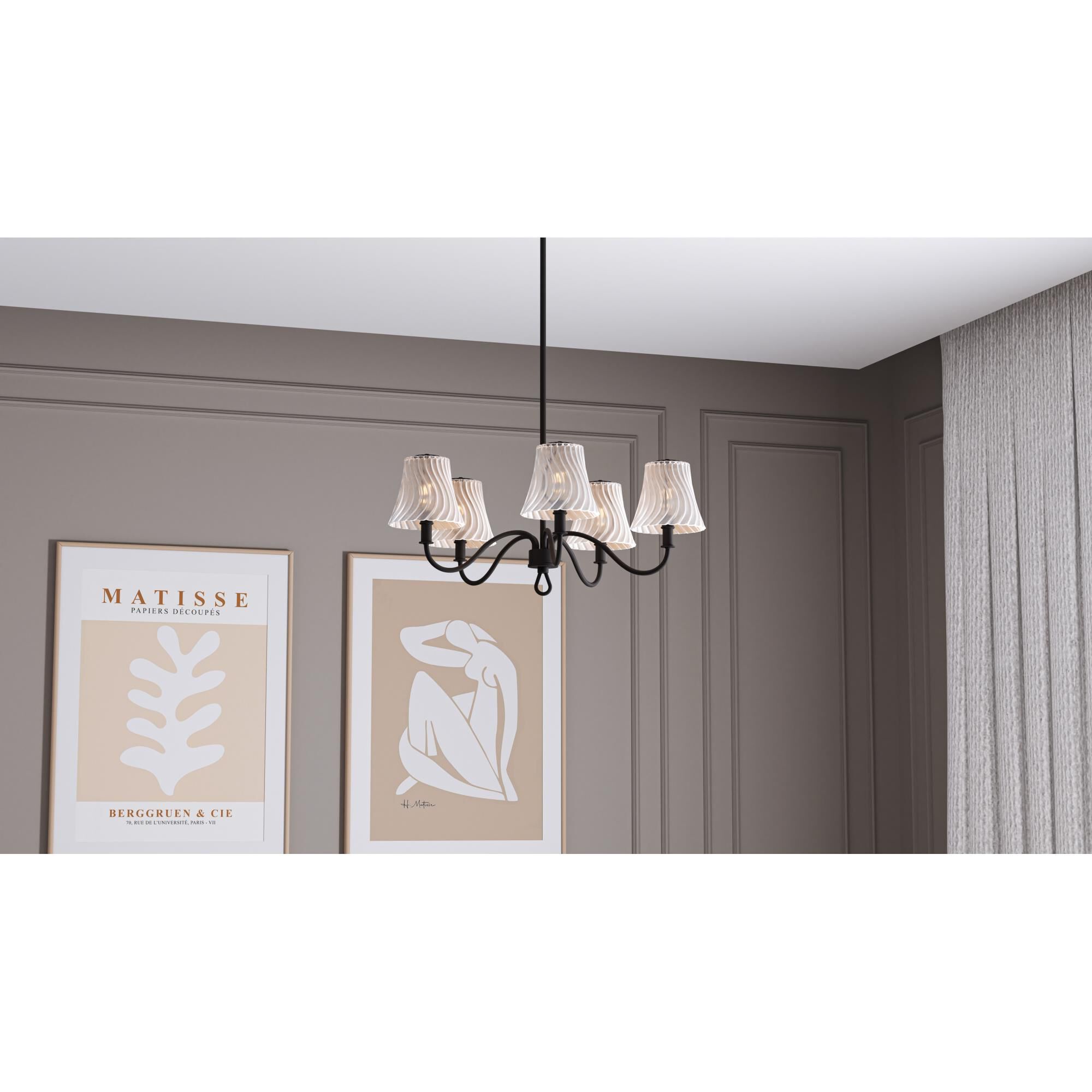 Mckinney 30 Inch Chandelier by Quoizel