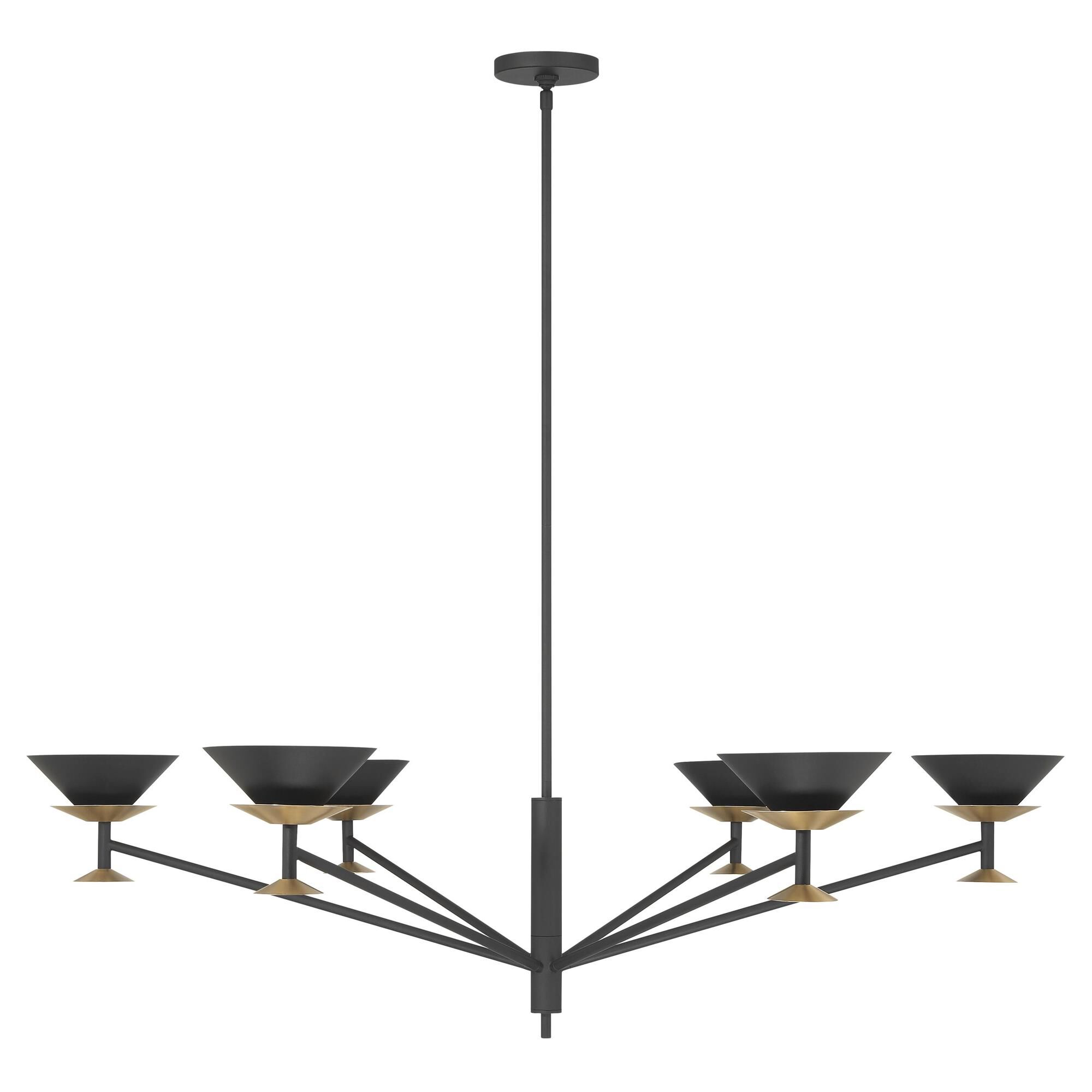 Tremolo 48 Inch Chandelier by Eglo Lighting