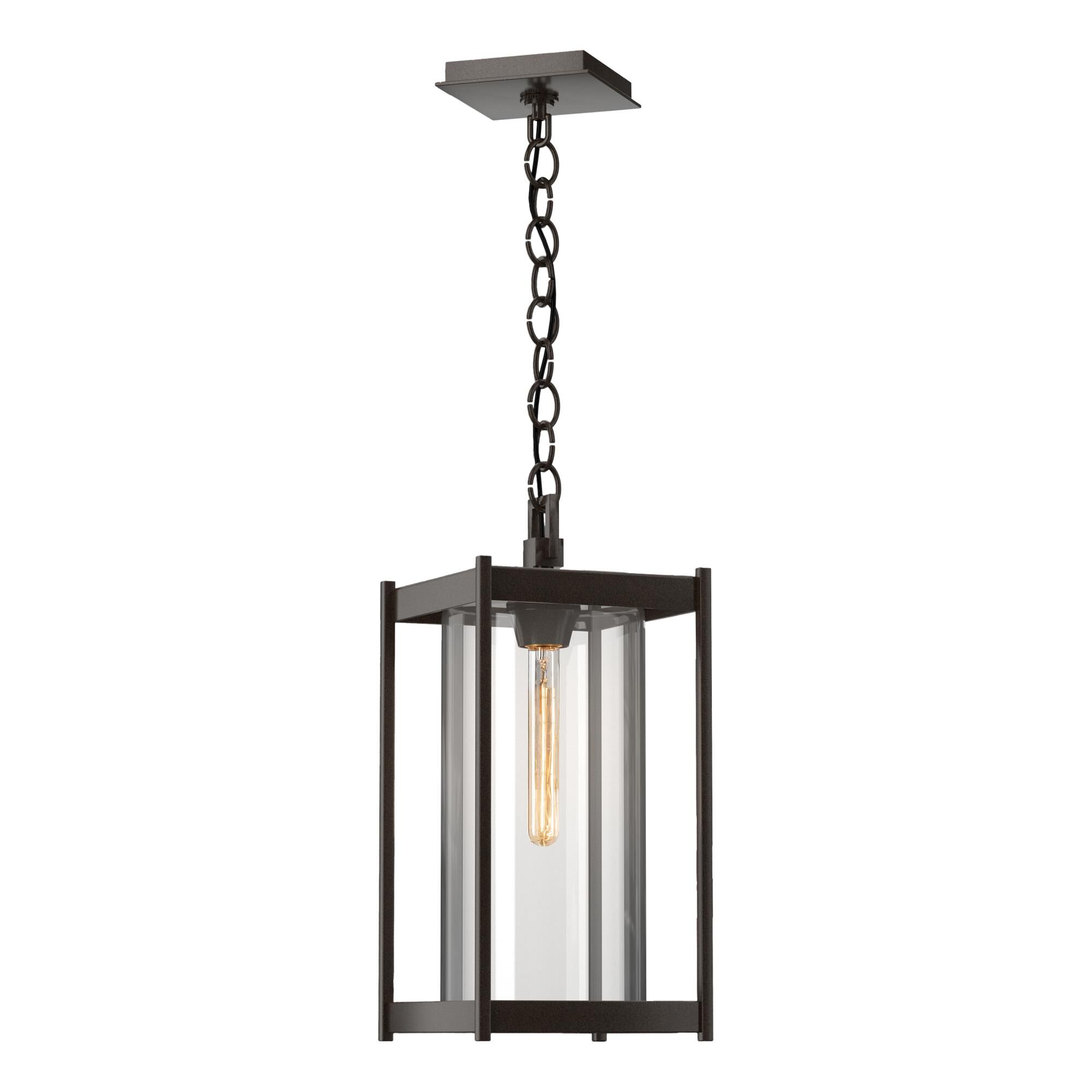 Shown in Coastal Bronze finish and Clear glass and Clear Glass shade