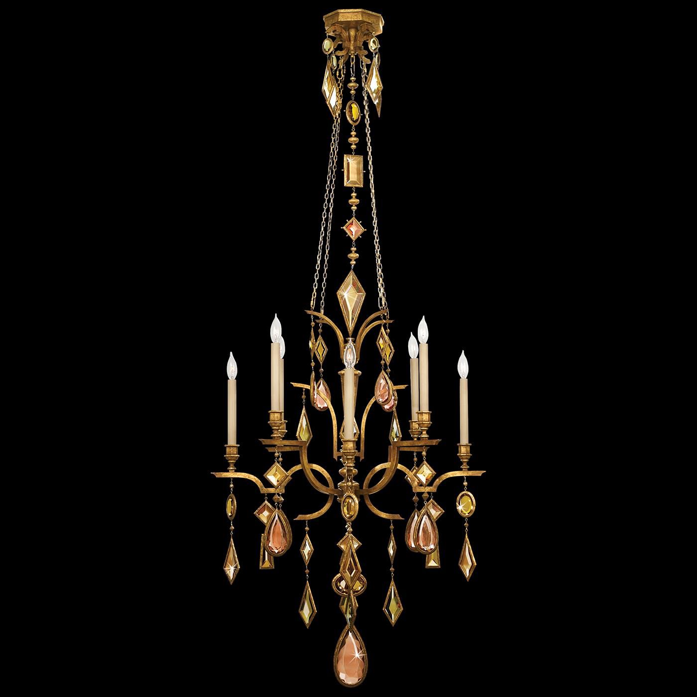 Encased Gems Chandelier by Fine Art Handcrafted Lighting