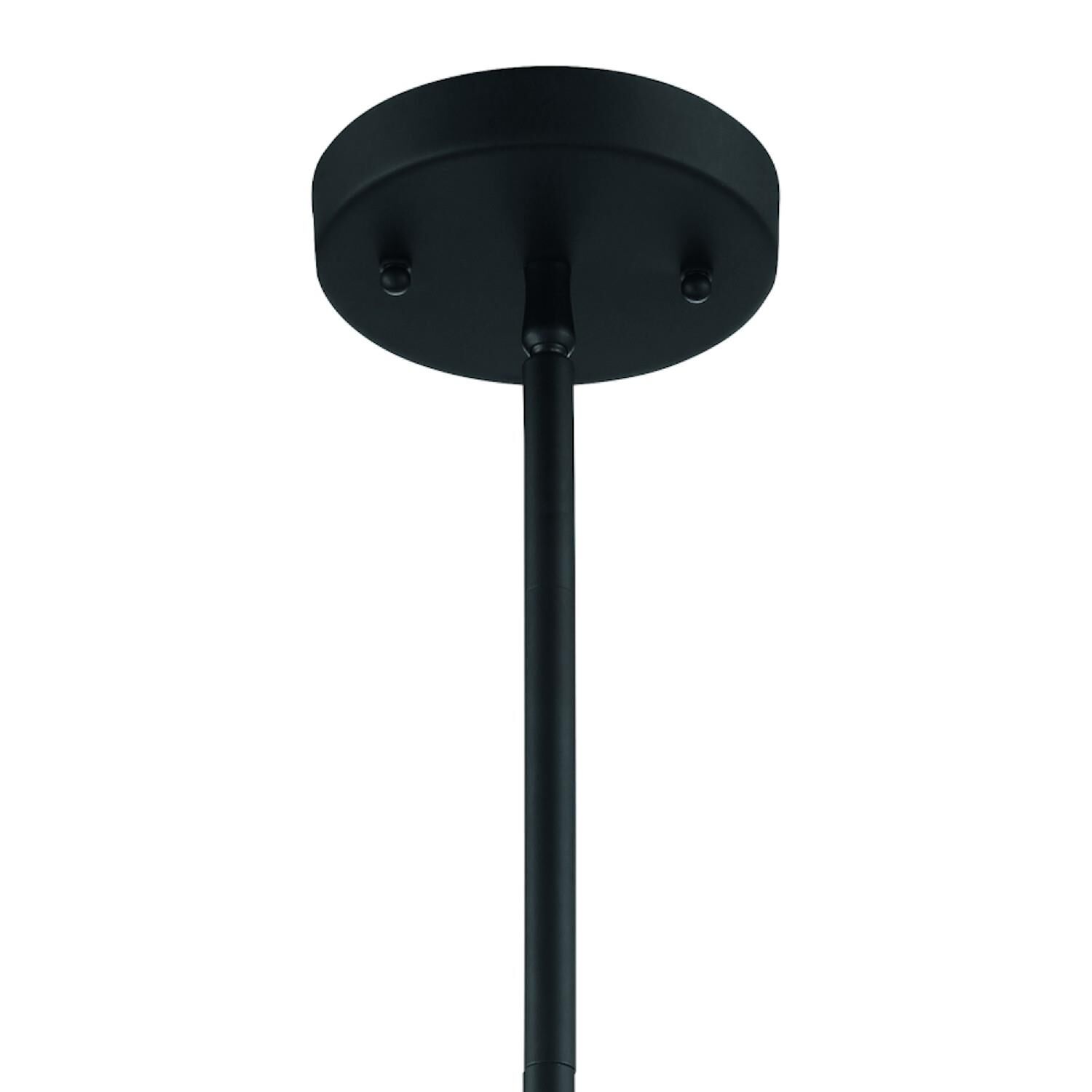 Shown in Matte Black-Antique Gold finish