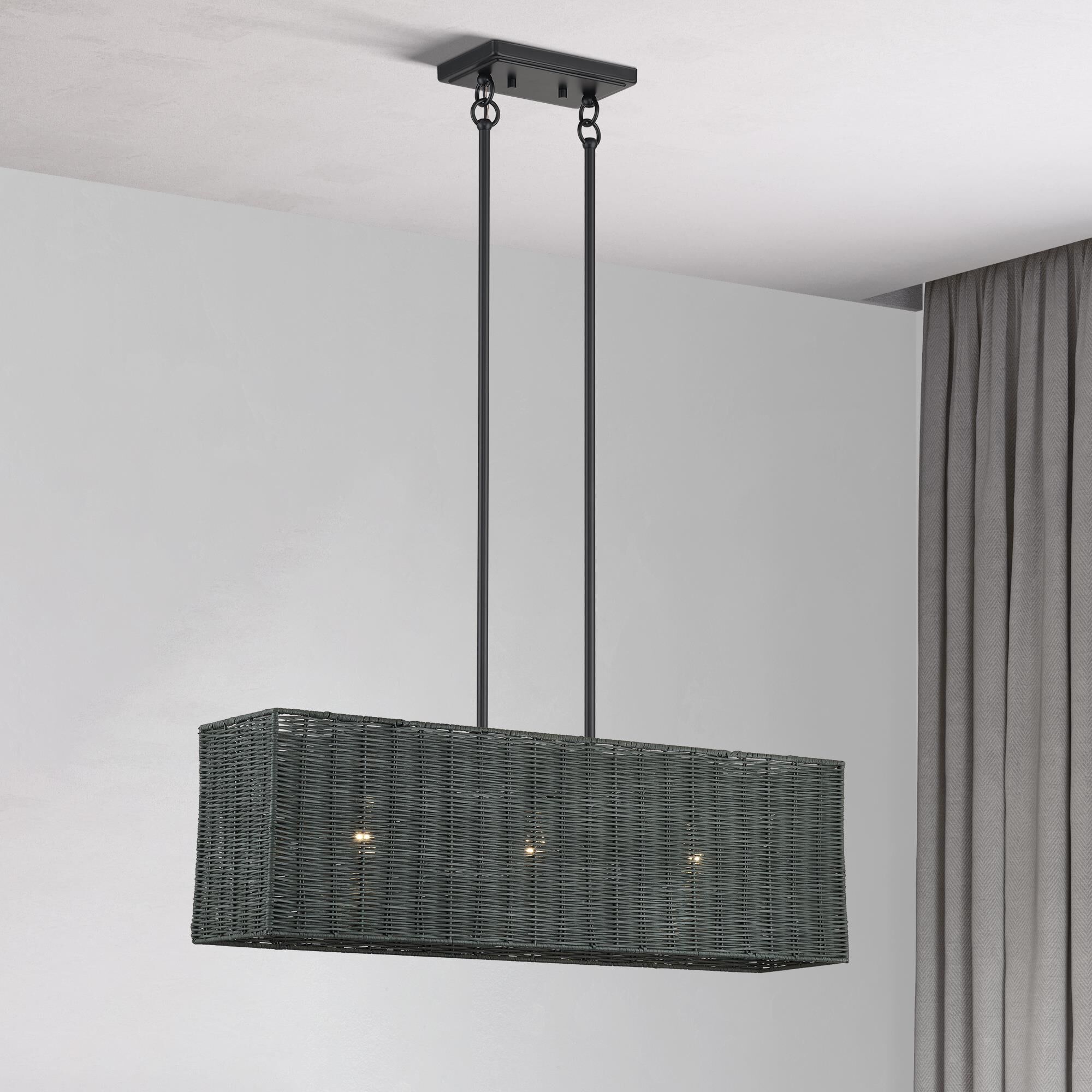Weavington 30 Inch Linear Suspension Light by Livex Lighting