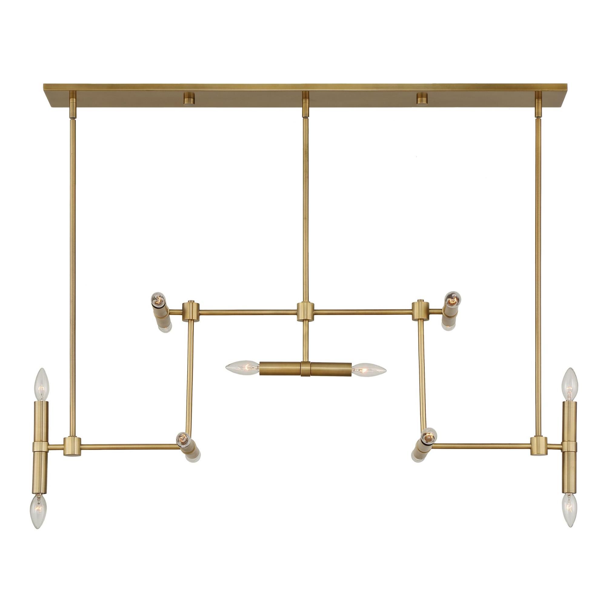 Sergio Orozco Designs Cadre 46 Inch Linear Suspension Light by Uttermost