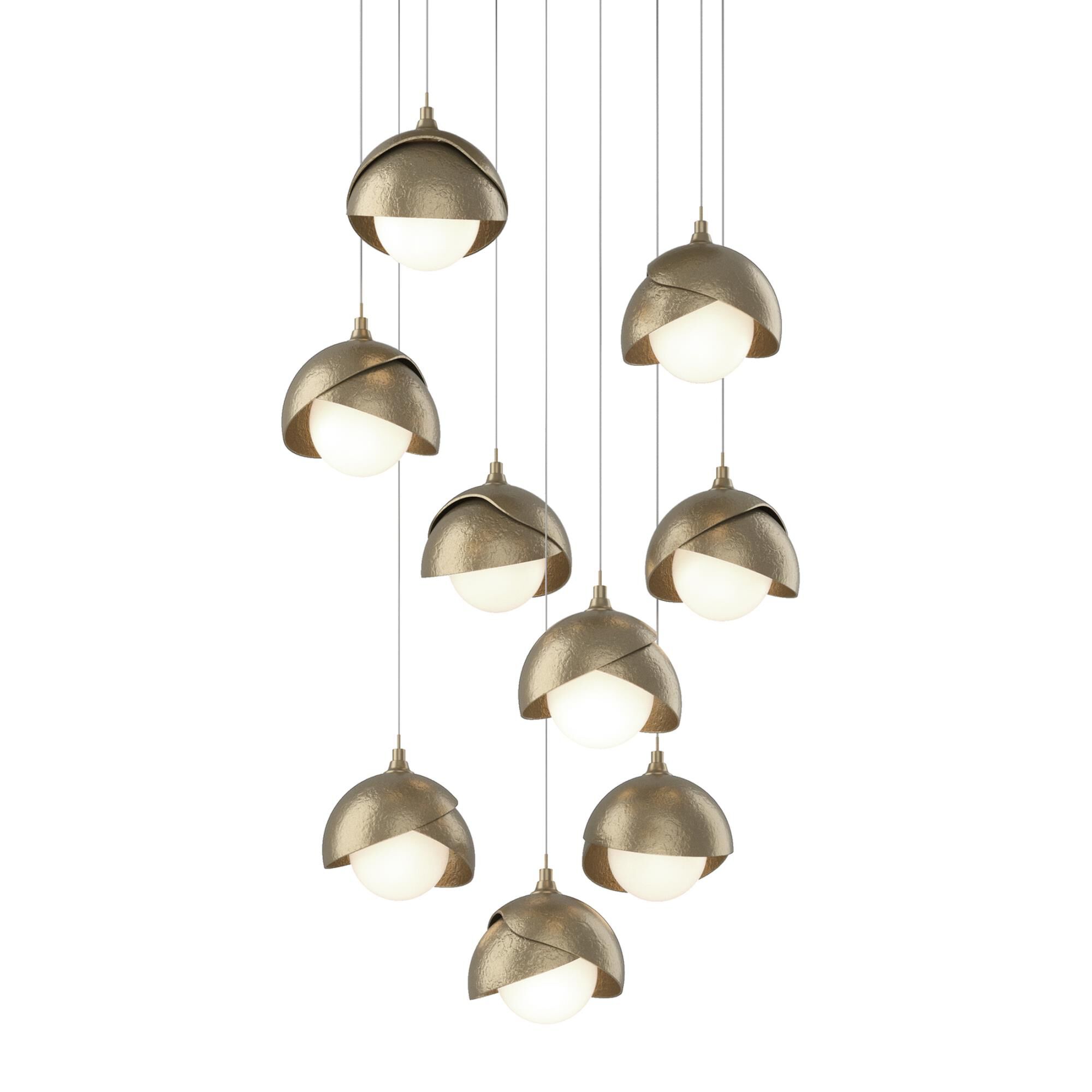 Brooklyn 20 Inch 9 Light Multi Light Pendant,