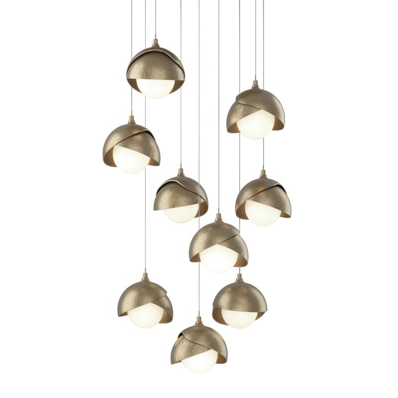 Brooklyn 20 Inch 9 Light Multi Light Pendant by Hubbardton Forge