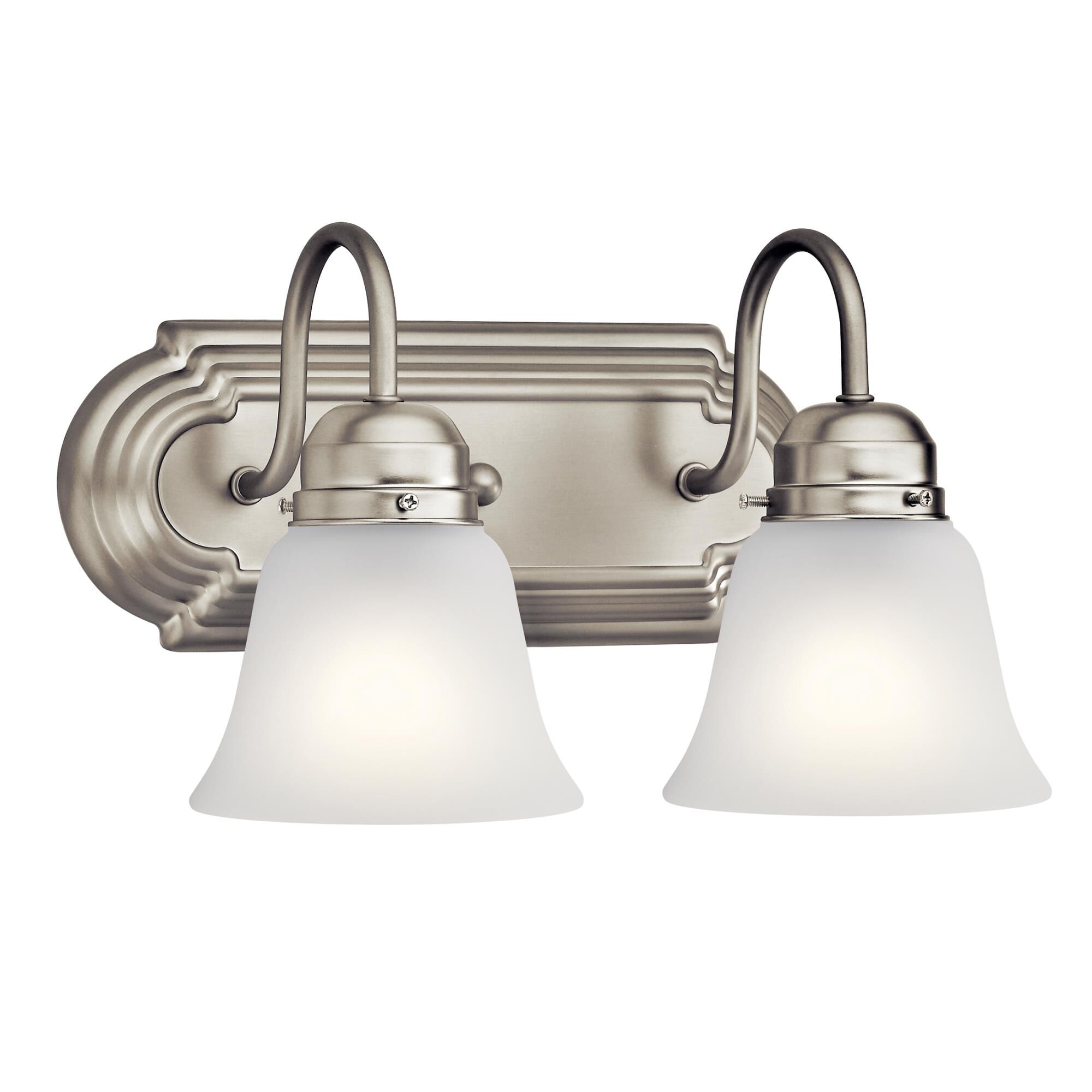12 Inch 2 Light Bath Vanity Light by Kichler Lighting
