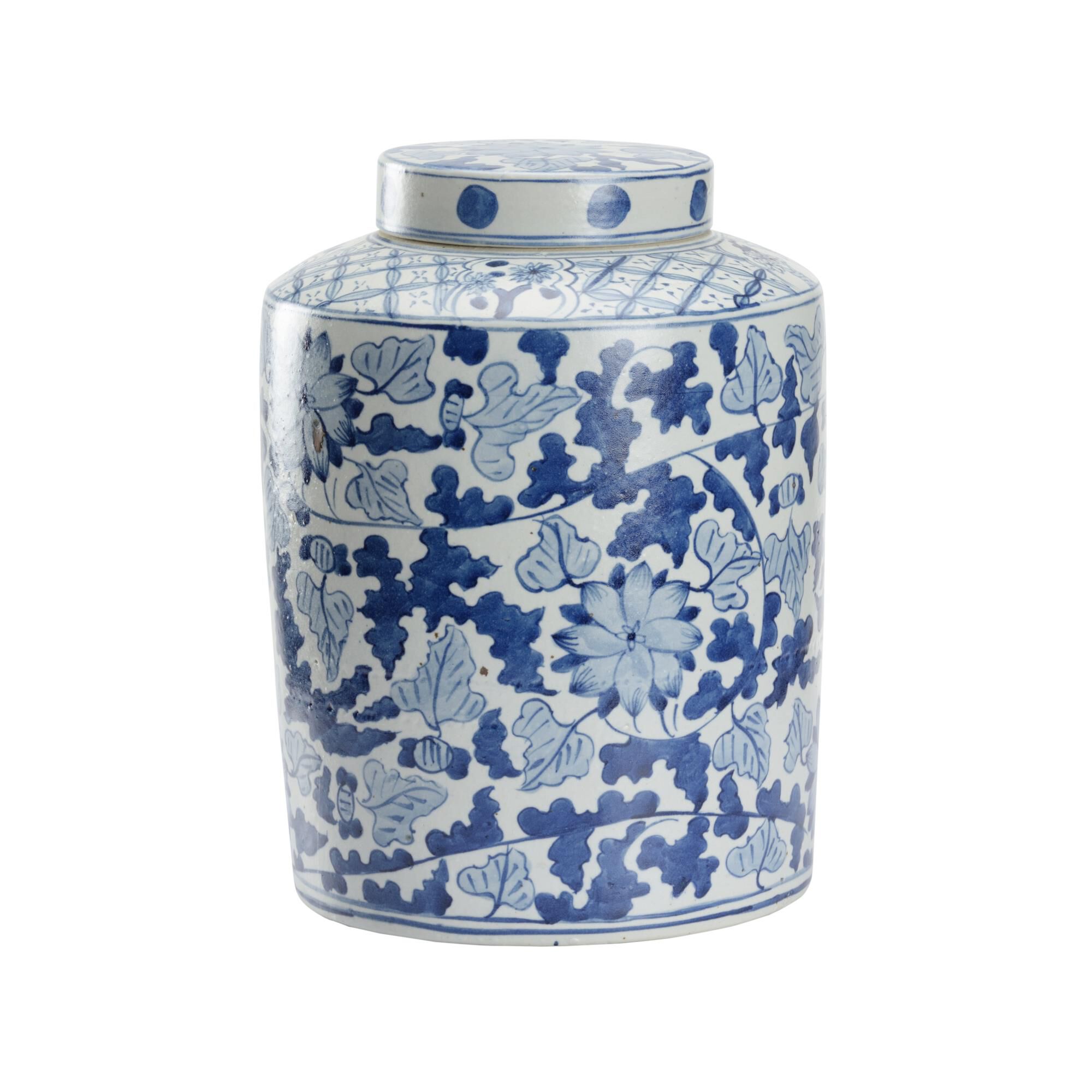 Song Leaf Decorative Bottle-Canister by Chelsea House