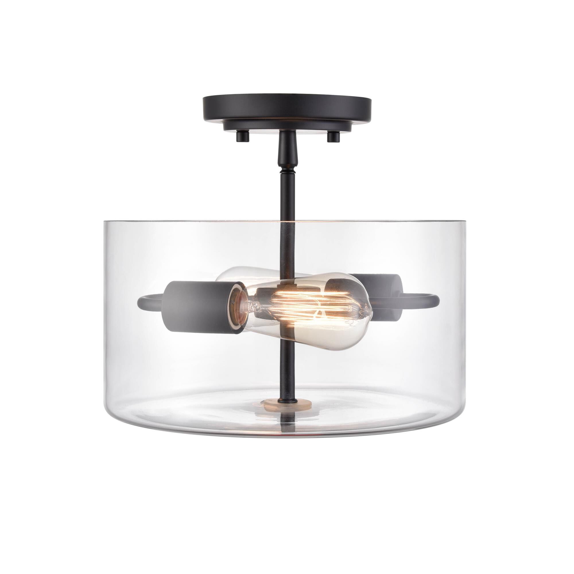 Verlana 11 Inch Semi Flush Mount by Millennium Lighting