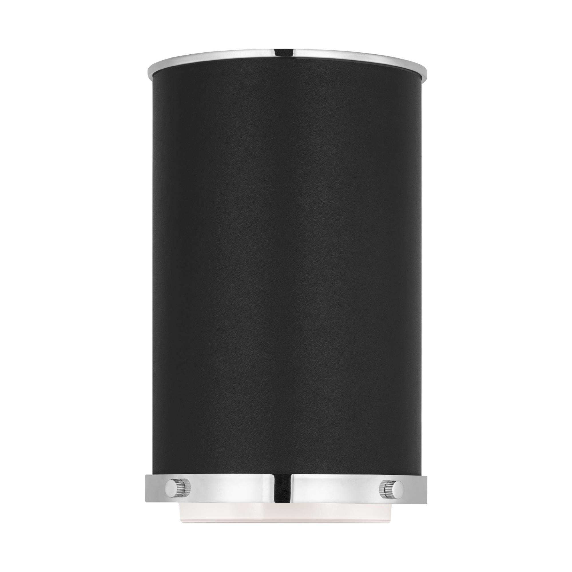 Shown in Polished Nickel finish and Silk Screen White Inside Clear Outside glass