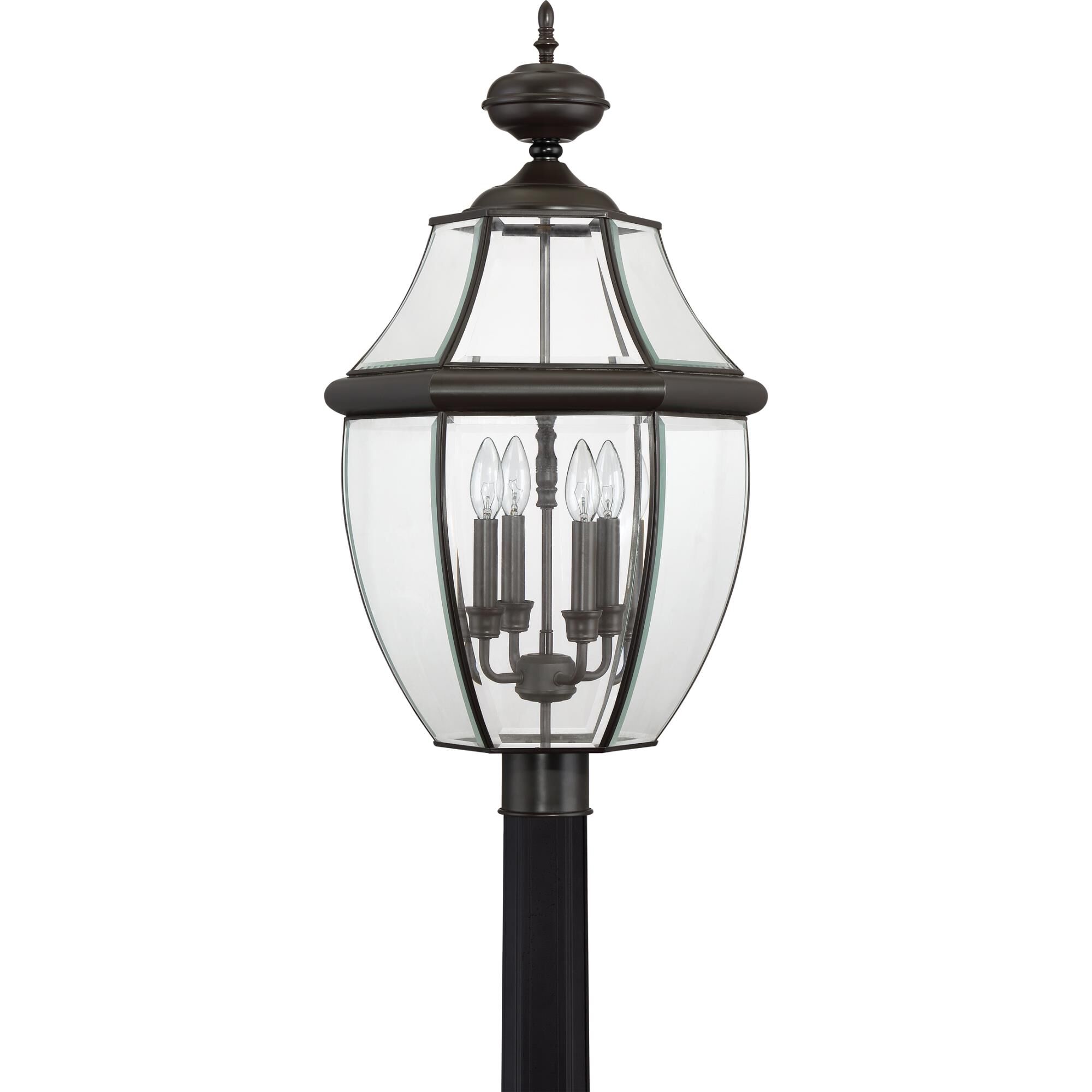 Newbury 29 Inch Tall 4 Light Outdoor Post Lamp by Quoizel