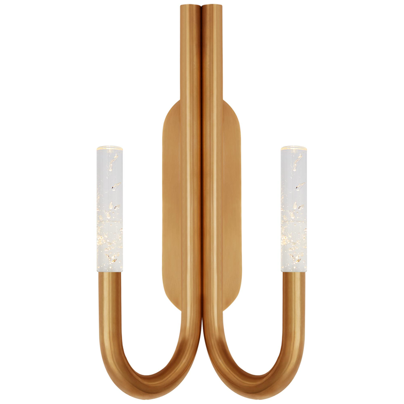 Visual Comfort Signature Collection Kelly Wearstler Rousseau 20 Inch LED Wall Sconce