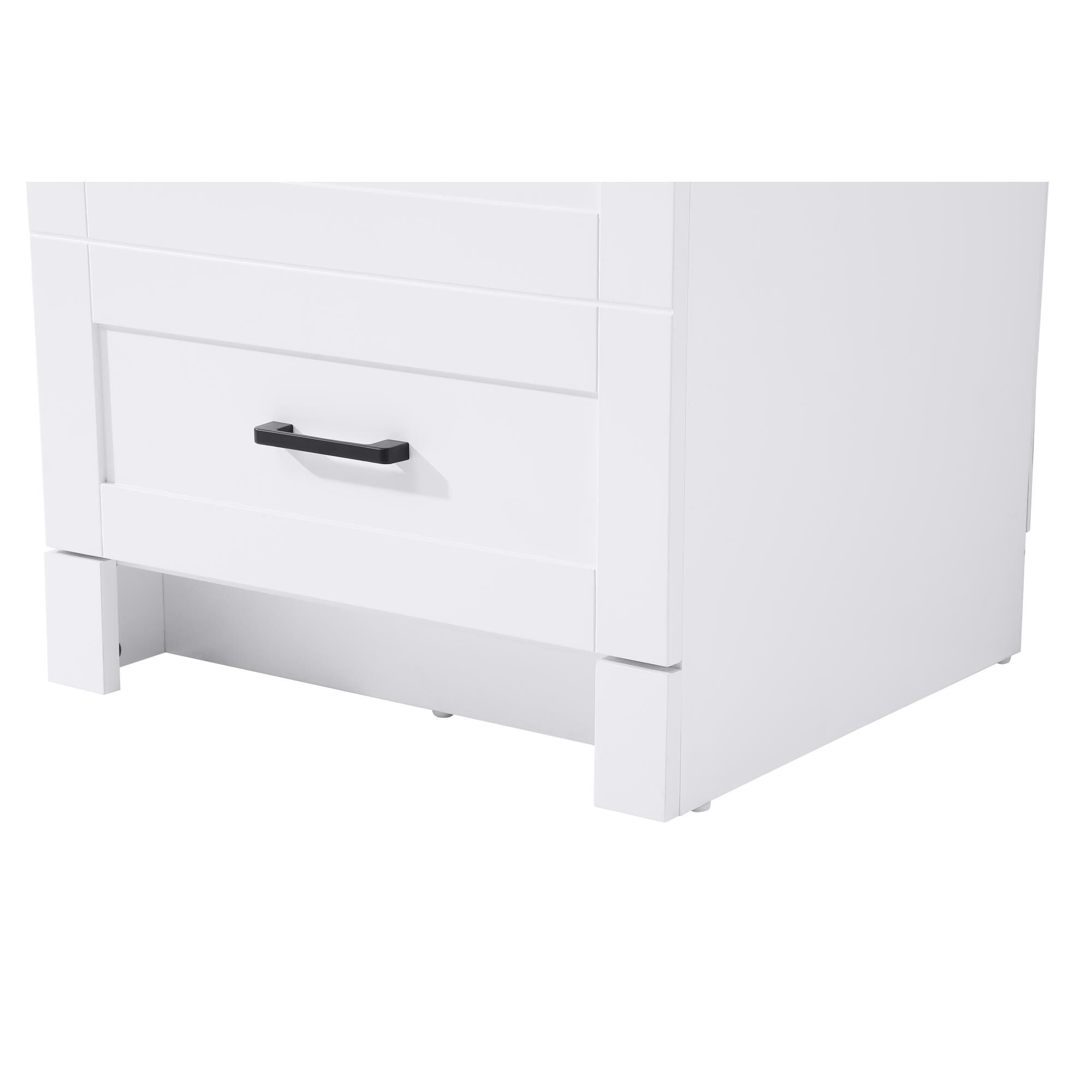 Shown in White finish