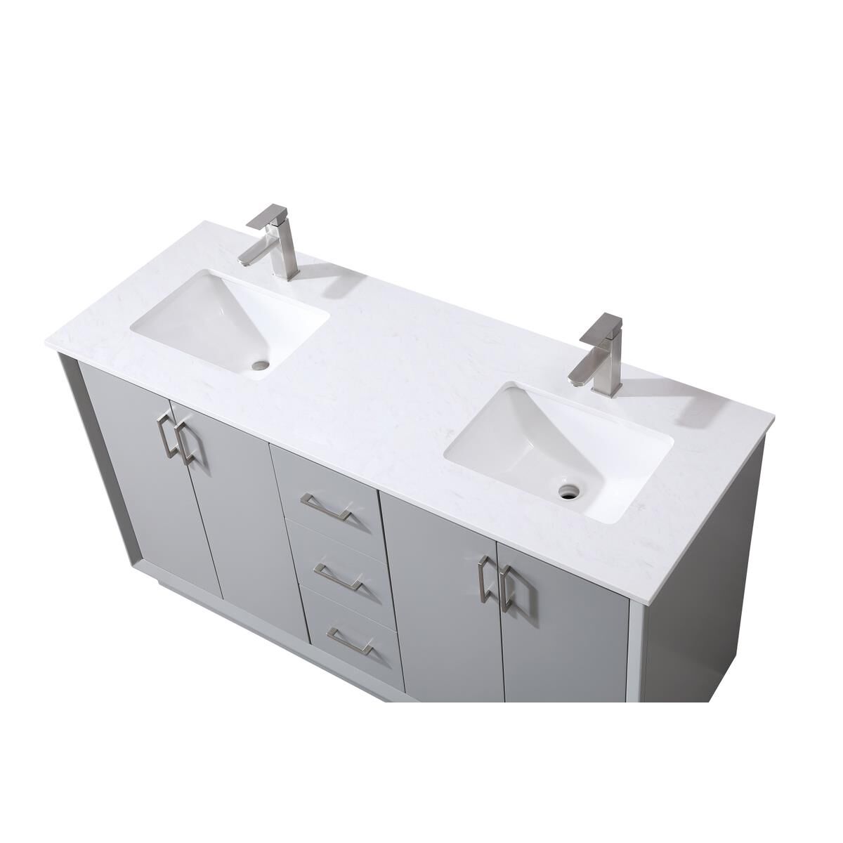 Hayes 60 Inch Bath Vanity by Elegant Decor