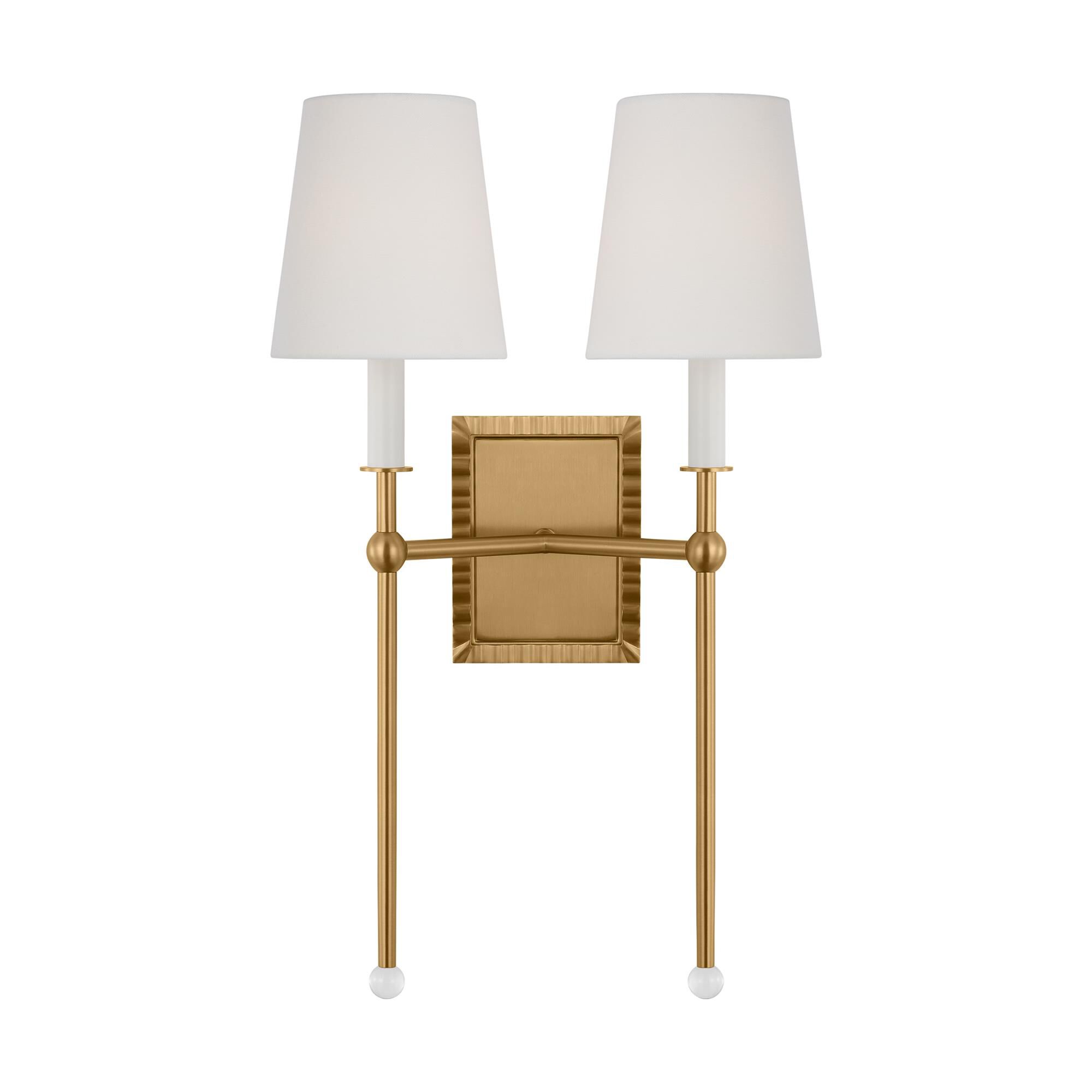 Alexa Hampton Baxley 21 Inch 2 Light Wall Sconce,