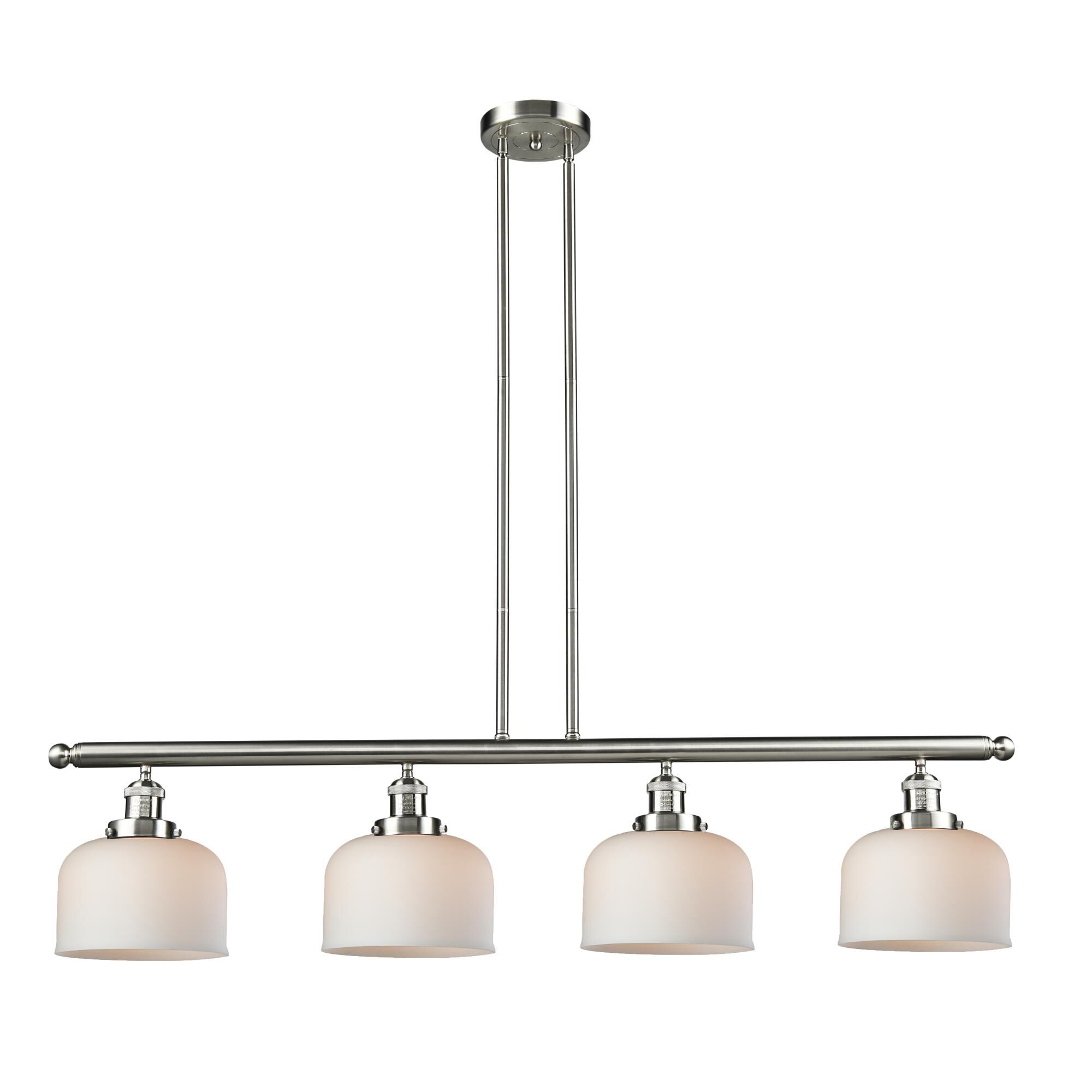 Bruno Marashlian Large Bell 48 Inch 4 Light LED Linear Suspension Light by Innovations Lighting