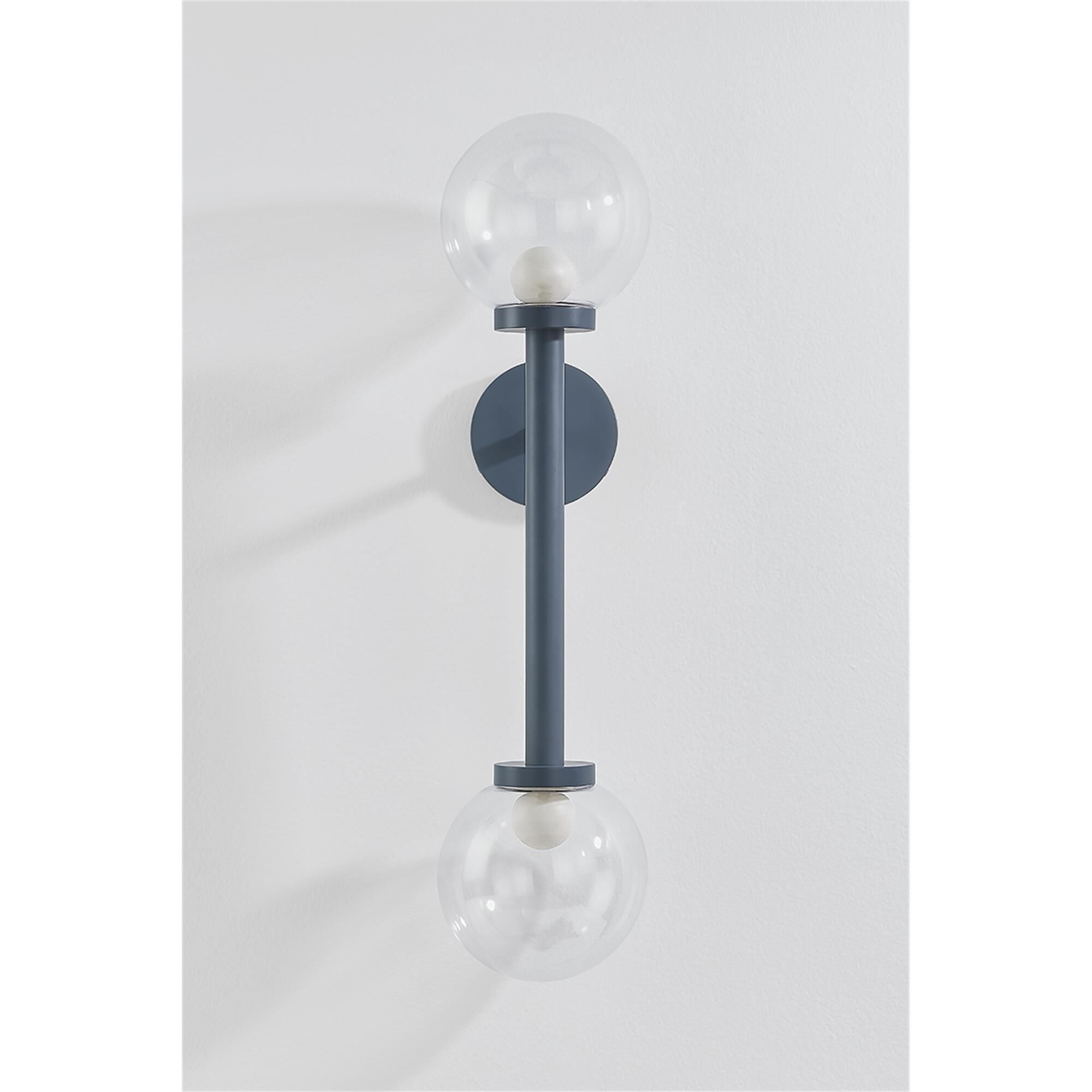 Zoe Feldman Sia Large 2 Light Wall Sconce,