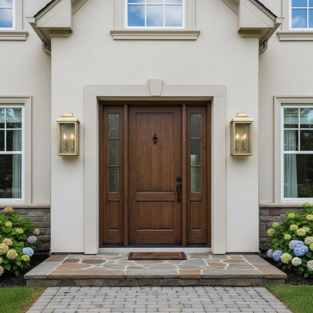 Shown in Weathered Brass finish