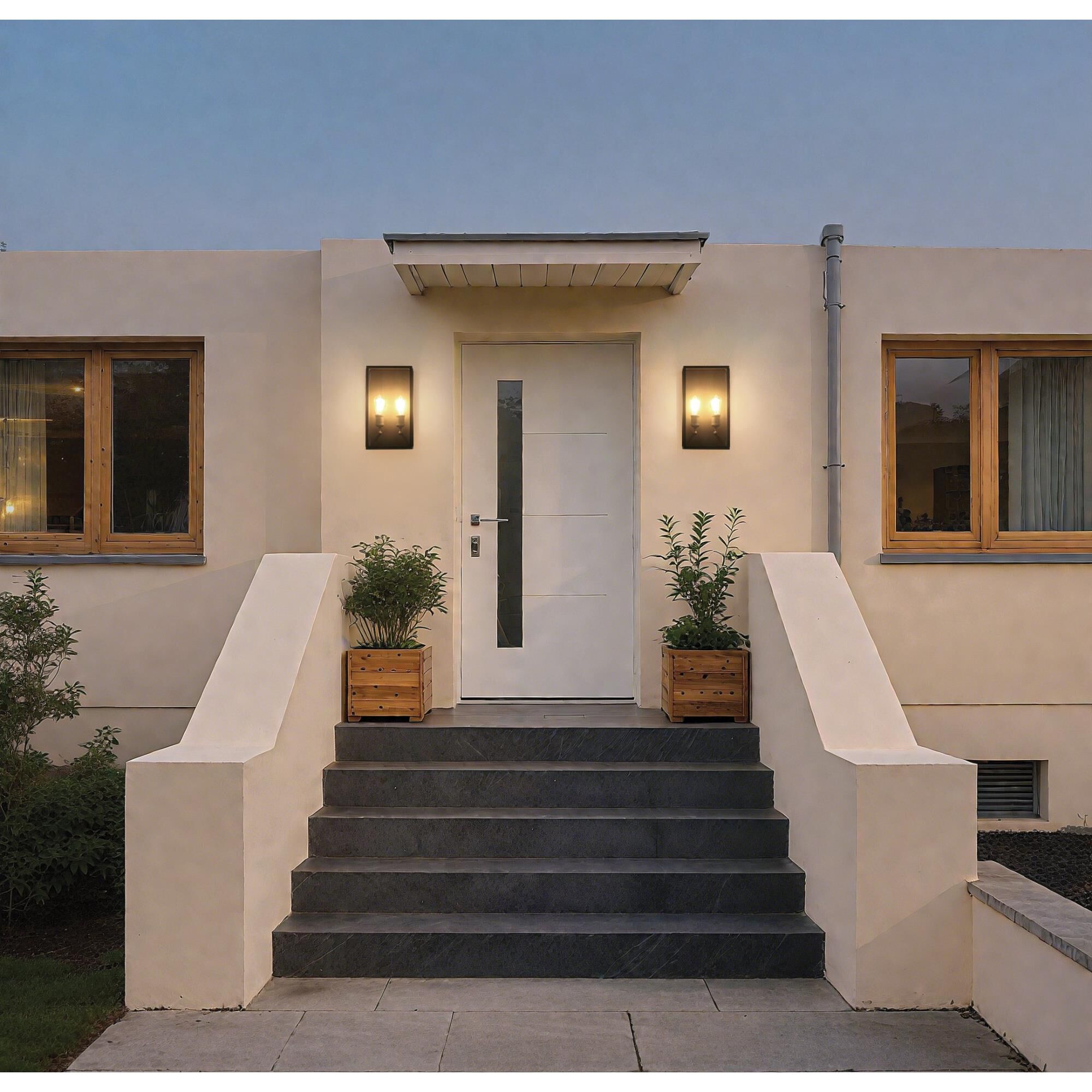 Hollis 16 Inch Outdoor Wall Light by Eglo Lighting