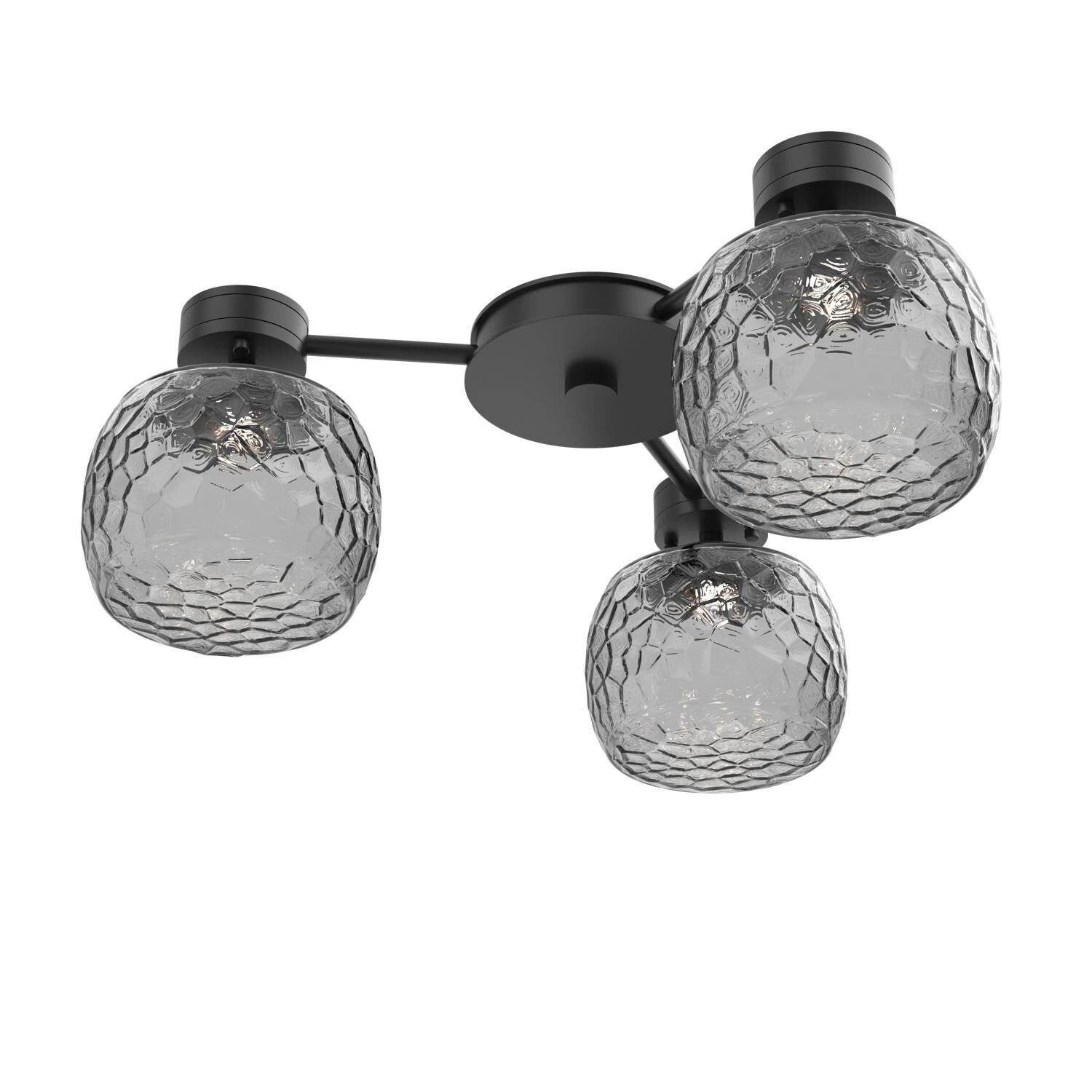 Shown in Matte Black finish and Smoke glass