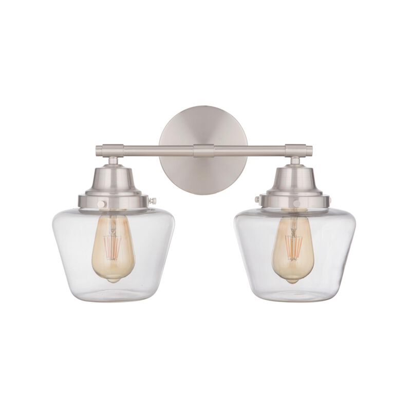 Essex 17 Inch 2 Light Bath Vanity Light by Craftmade