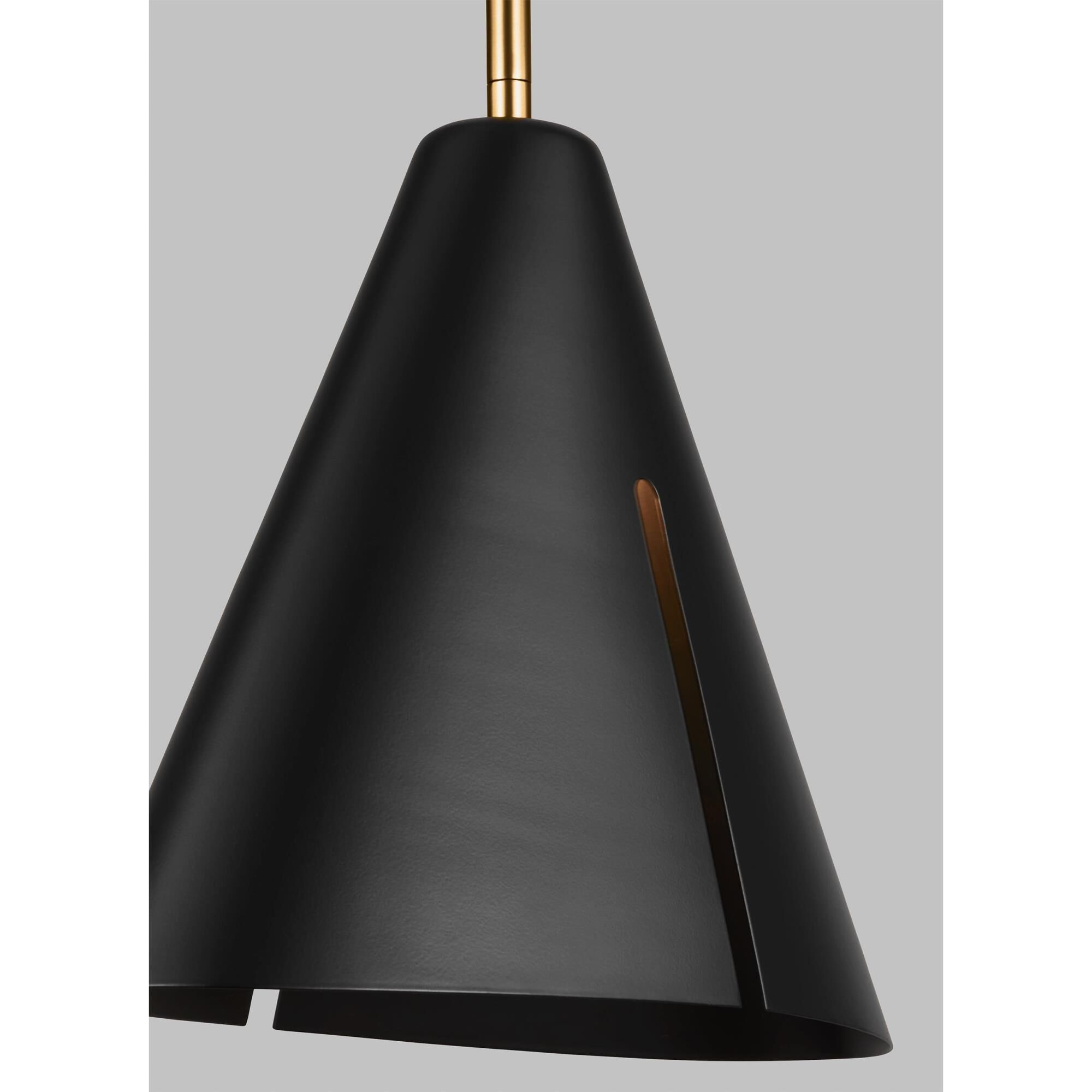 Visual Comfort Studio Collection Cambre 12 Inch LED Mini Pendant