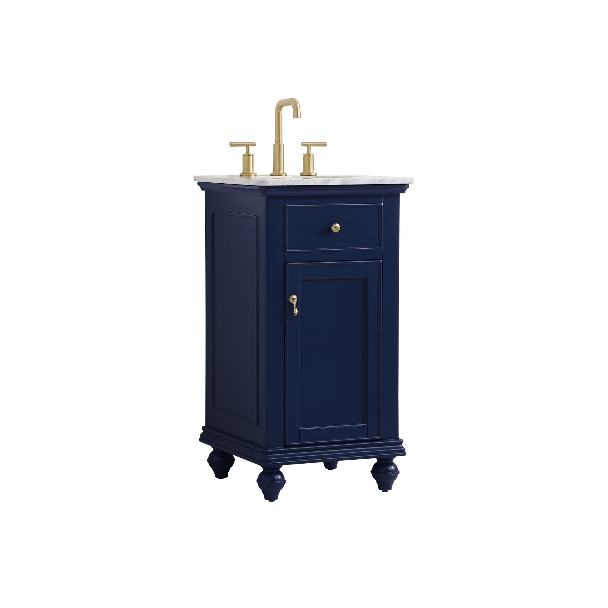 Shown in Blue finish