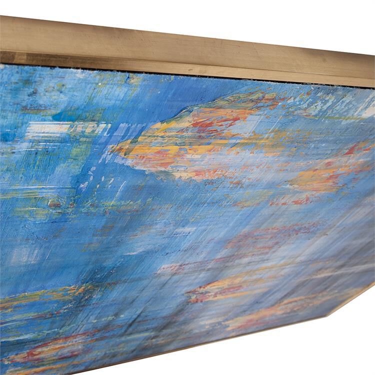 Caribbean Sea #2 Hand Painted Original Art Painting by Howard Elliott Collection