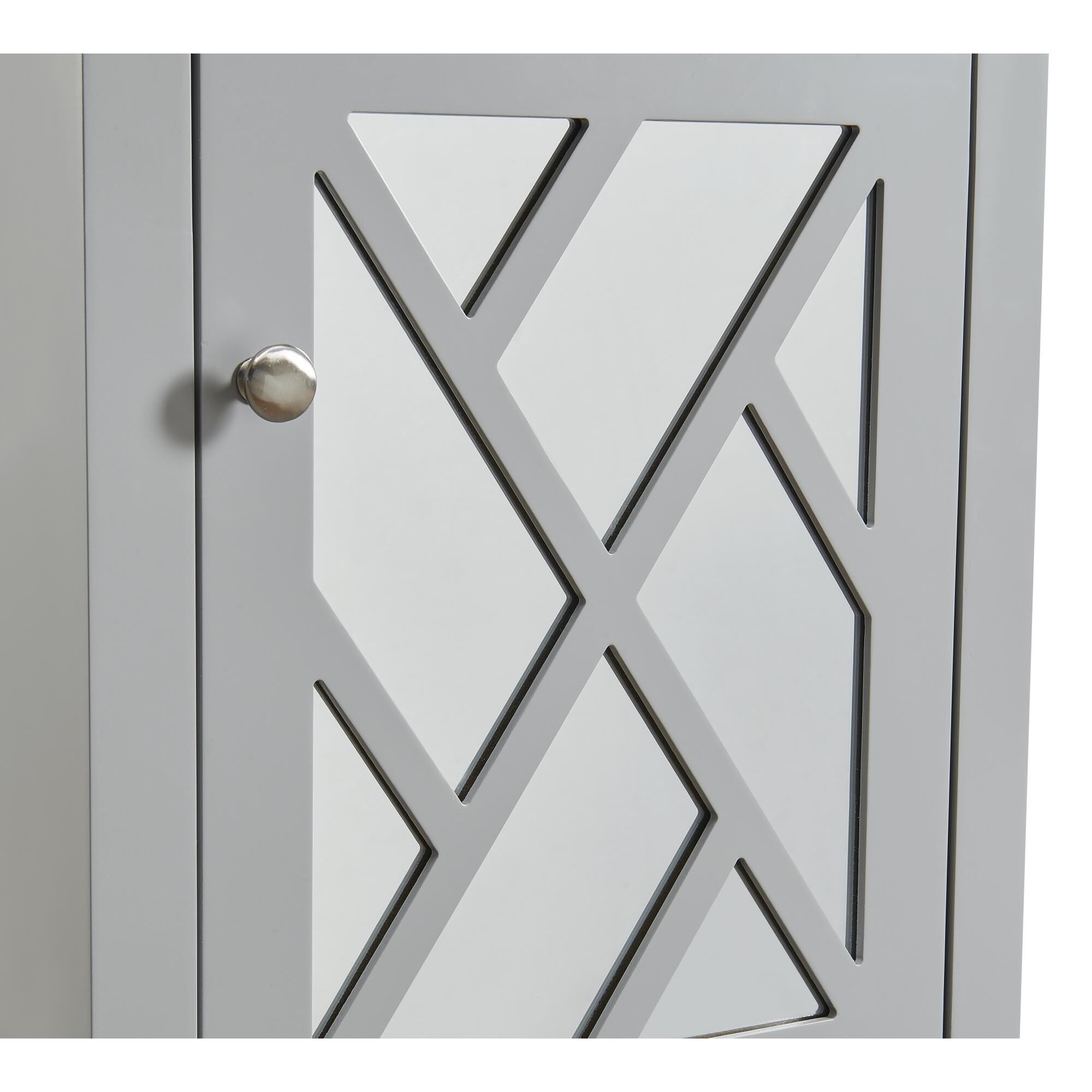 Shown in Grey finish