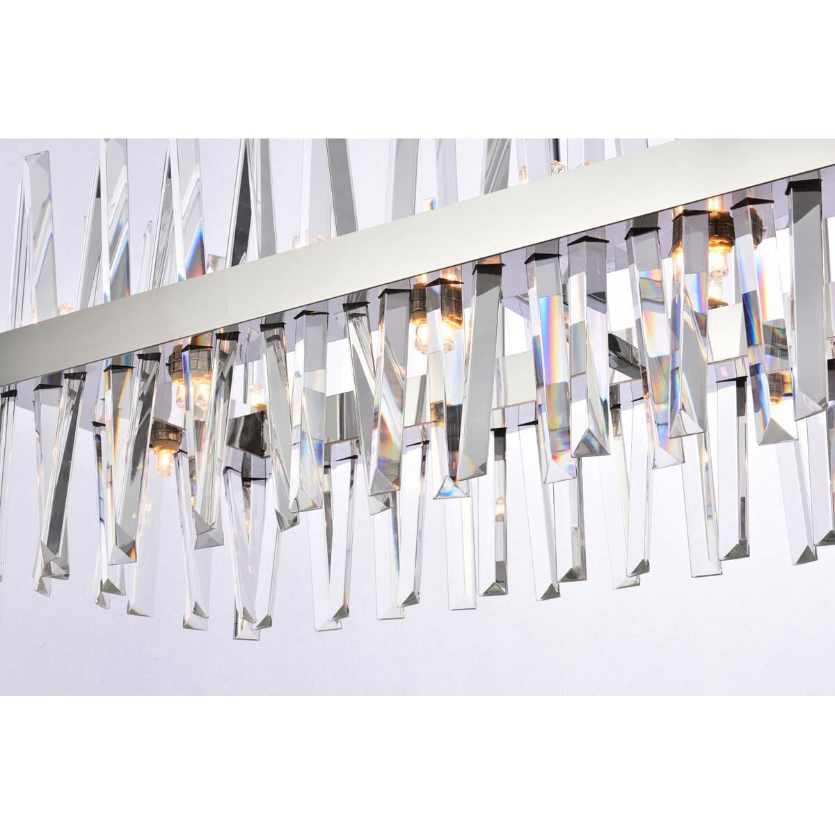 Serephina Linear Suspension Light by Elegant Lighting