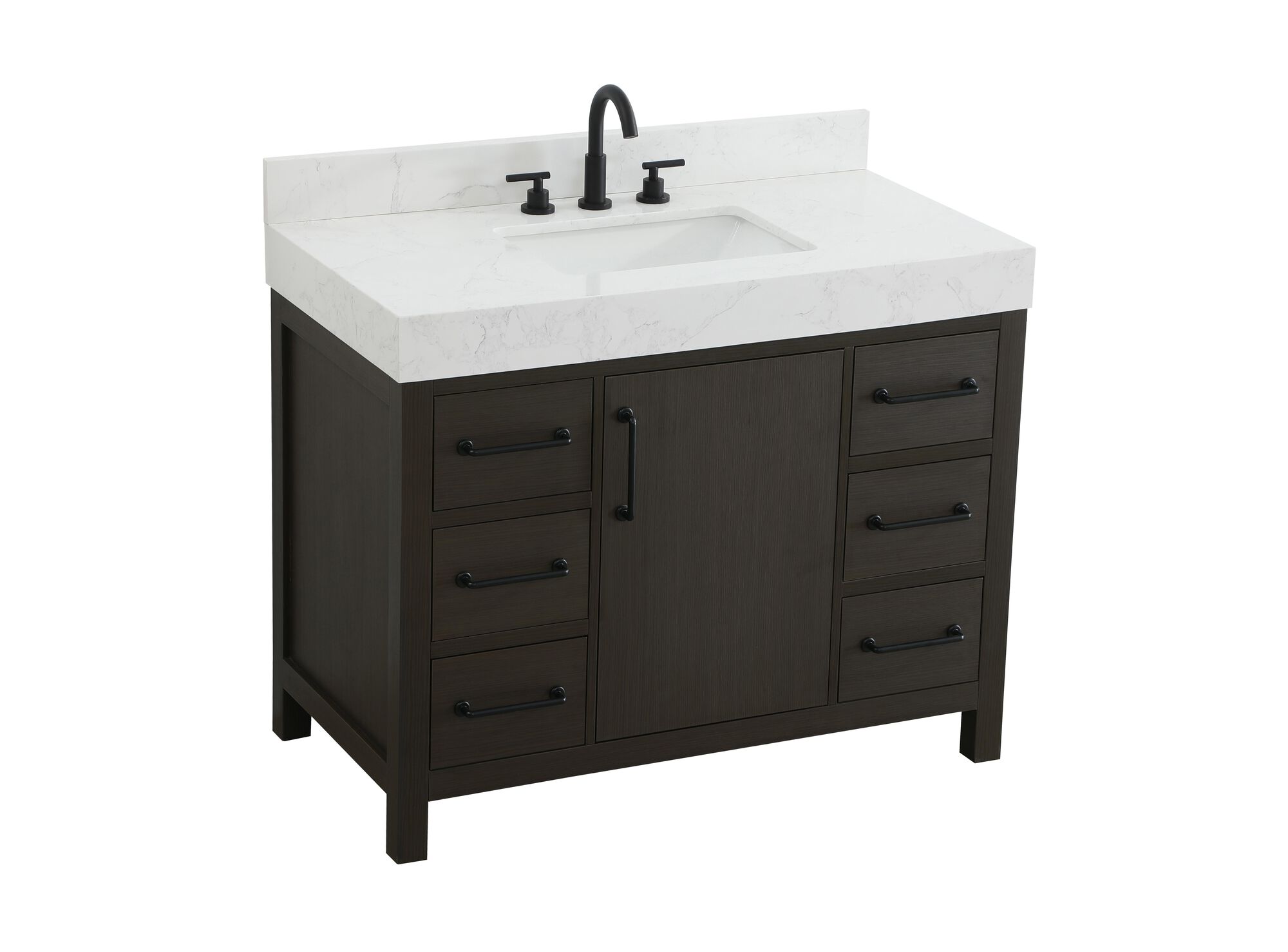 Shown in Mocha Brown finish