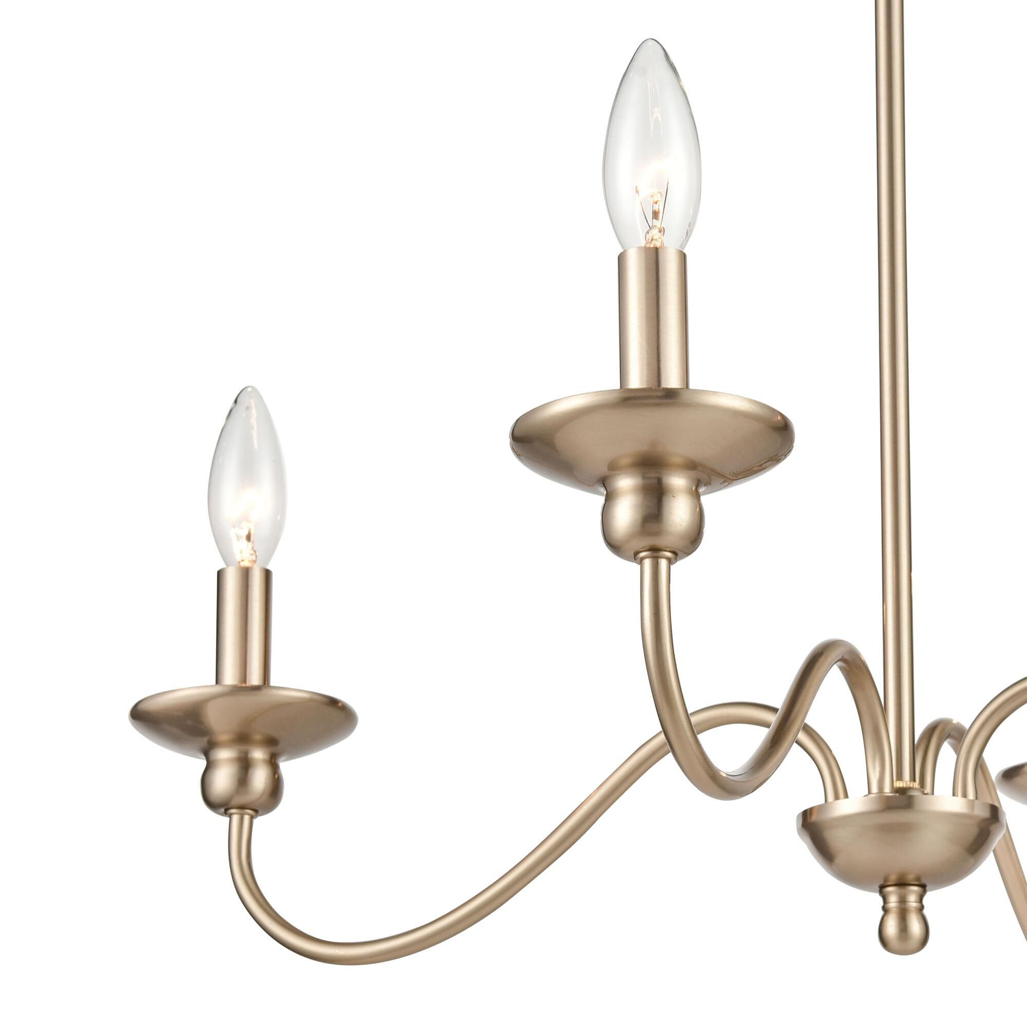 Delvona 24 Inch 4 Light Chandelier by Millennium Lighting