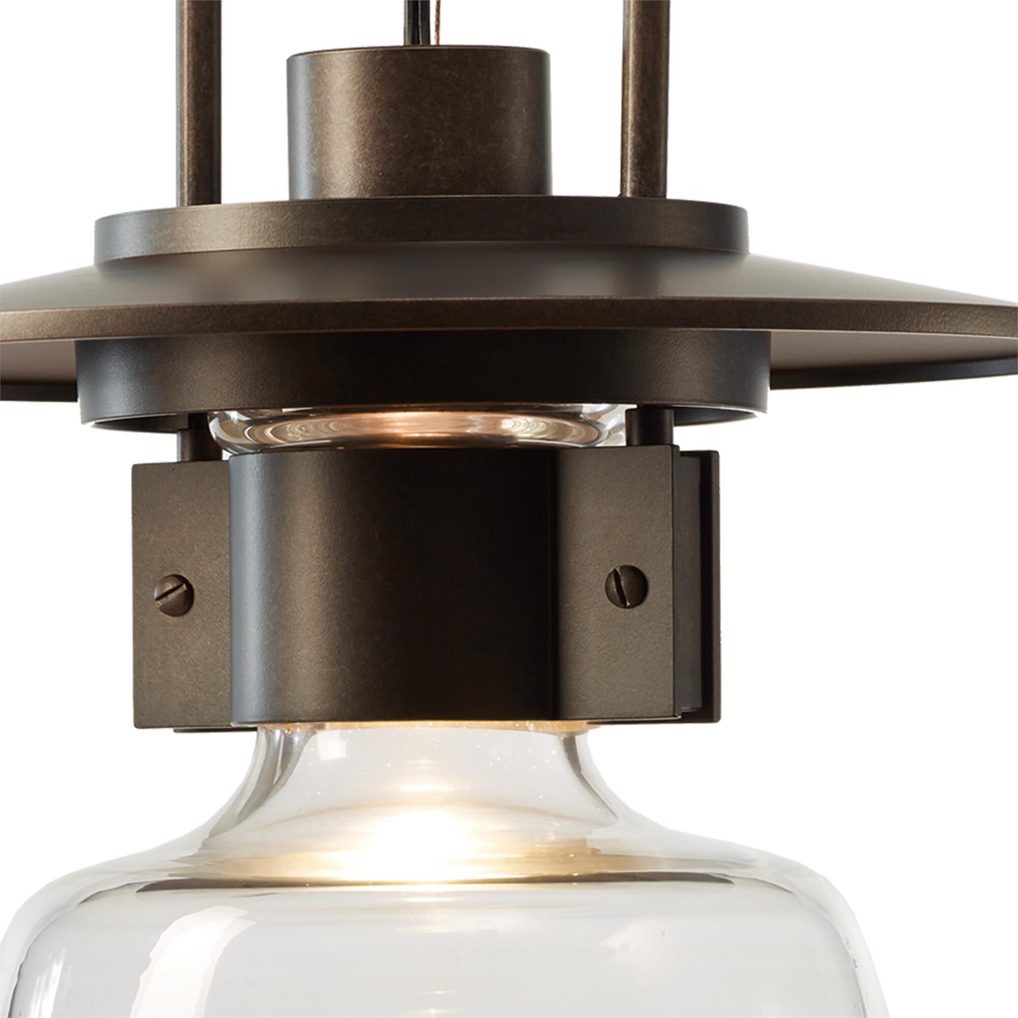 Hubbardton Forge Mason 14 Inch Tall Outdoor Hanging Lantern