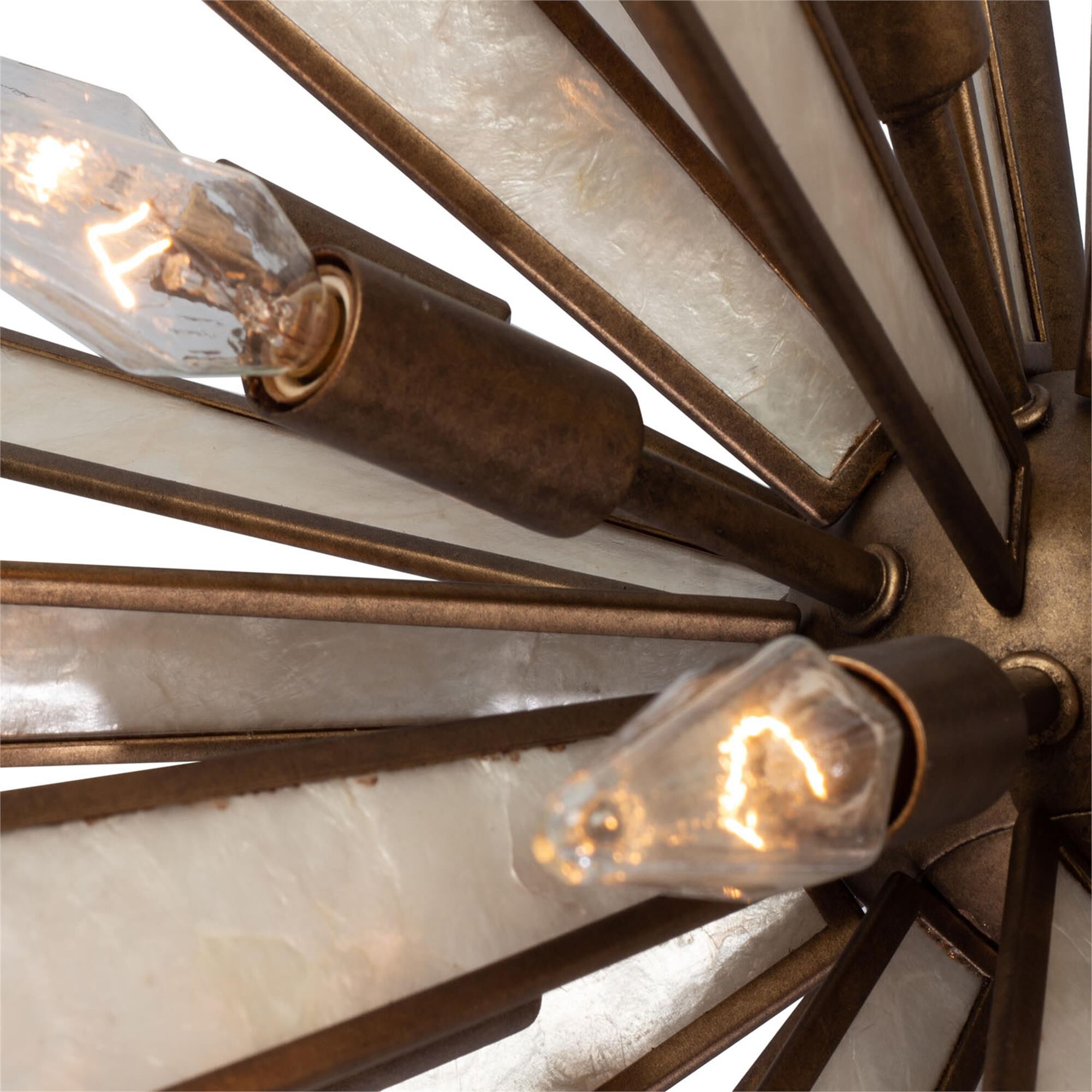 Shown in Pearlized Antique Brass finish