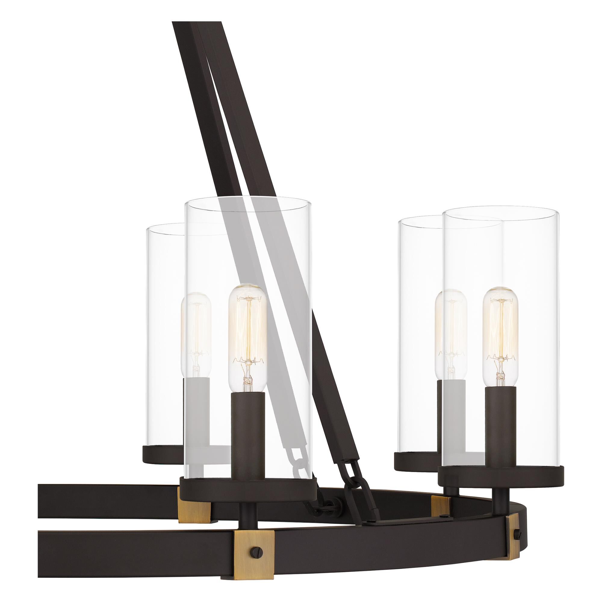 Shown in Old Bronze finish and Clear glass