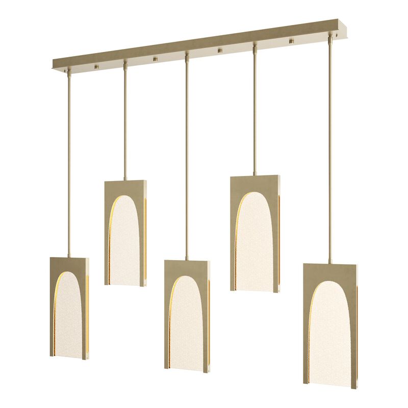 Cypress Medium Linear Chandelier by Hubbardton Forge